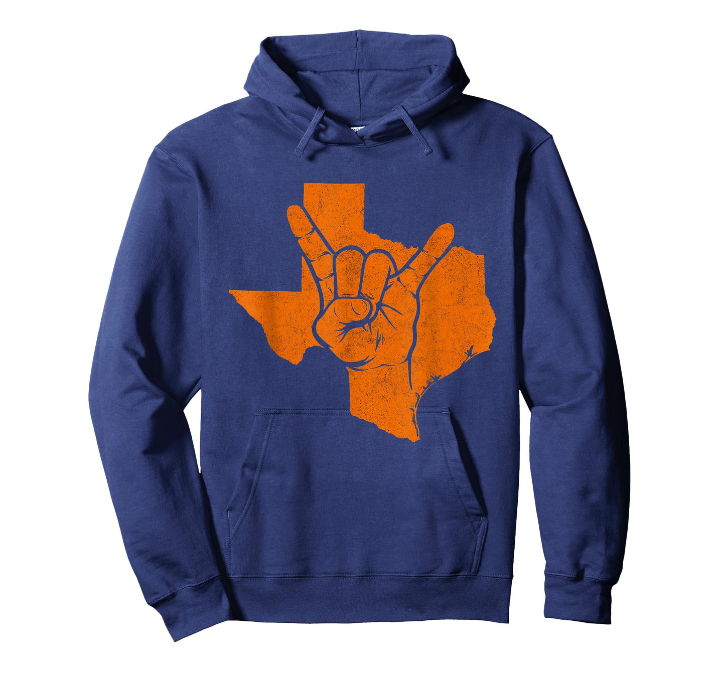 Texas Pride Hook 'Em Distressed Vintage Style for Men Women T-Shirt