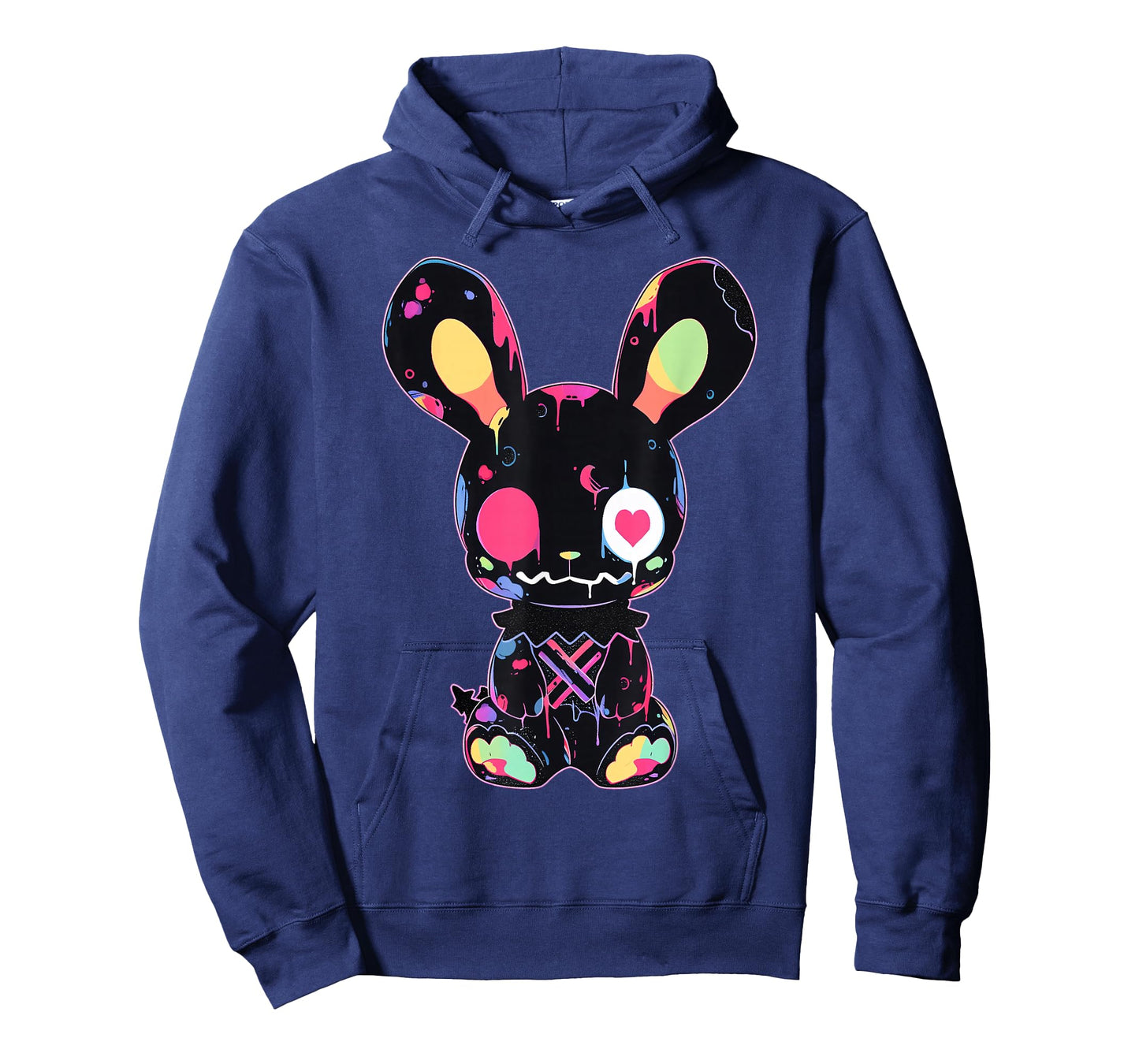 Goth Bunny Kawaii Rabbit Cute Gothic Outfit E-Girl Grunge T-Shirt