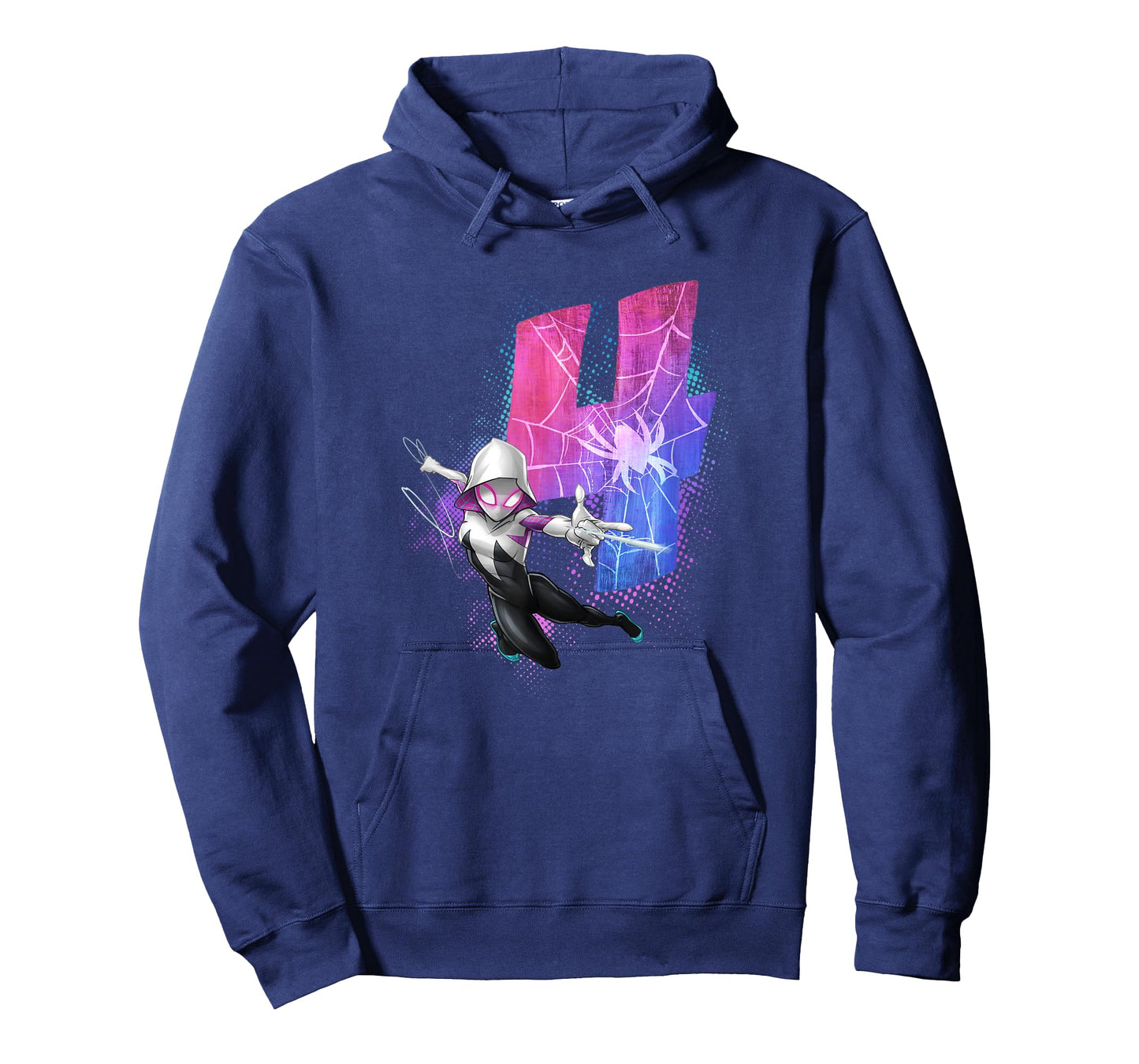 Marvel Ghost-Spider Gwen Stacy 4th Birthday Graphic T-Shirt