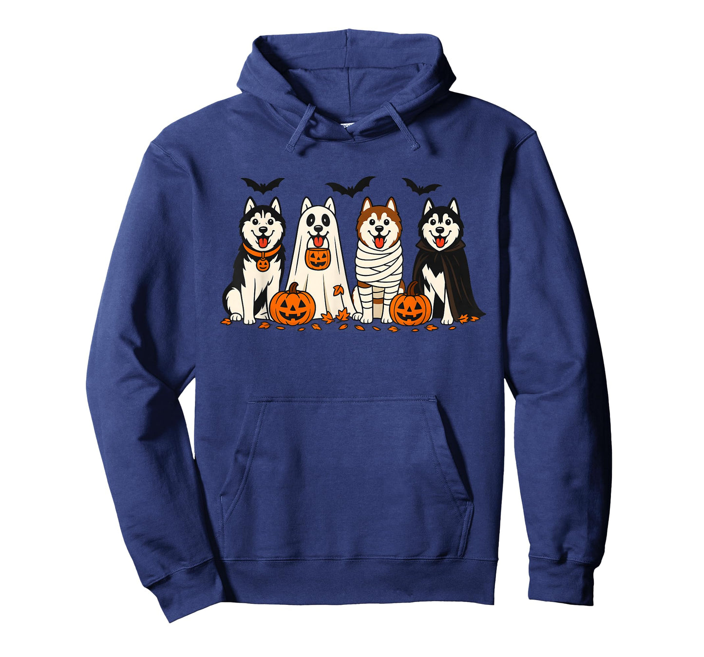 Husky Ghost Dogs Halloween Dog Lovers T-Shirt