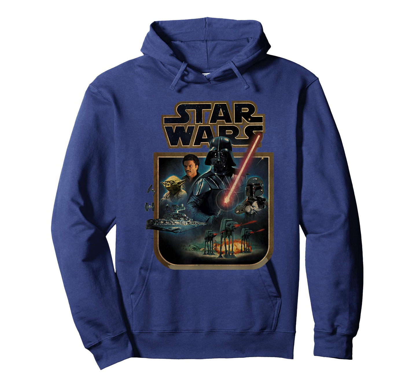 Star Wars The Empire Strikes Back Vintage Collage Poster T-Shirt