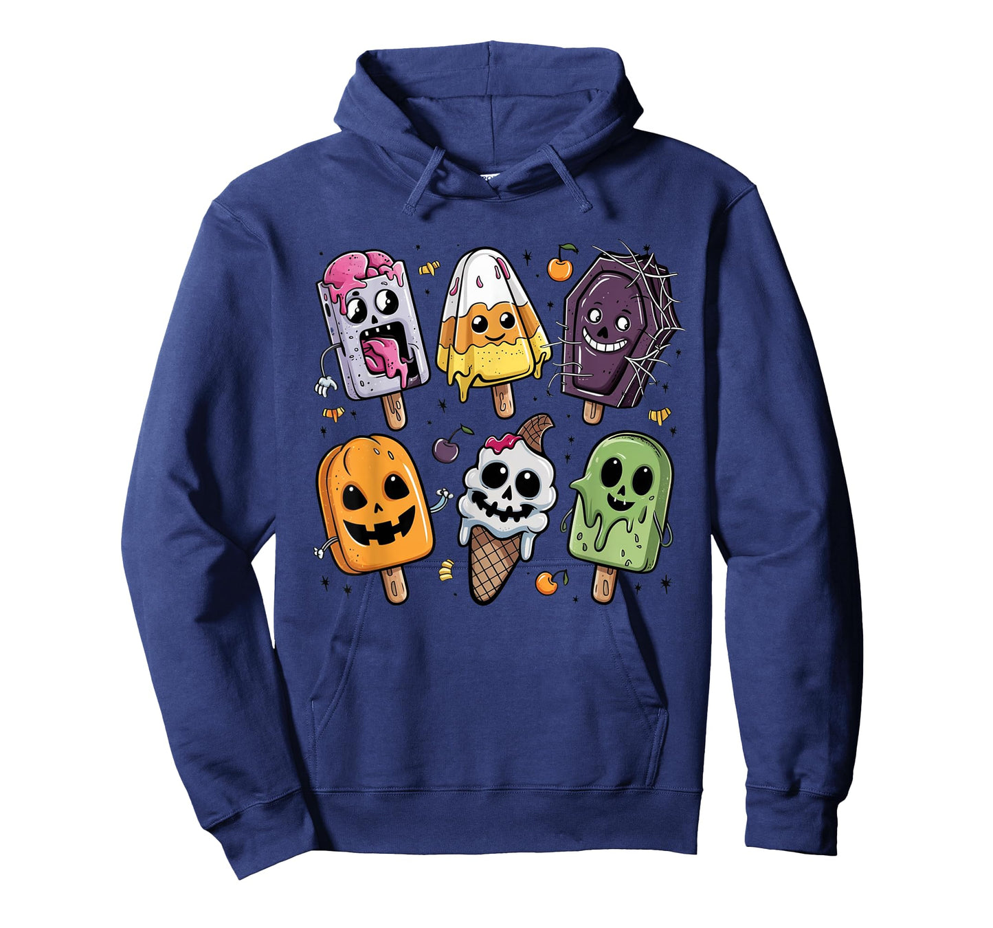 Funny Popsicle Summer Horror Halloween Ice Cream Summerween T-Shirt