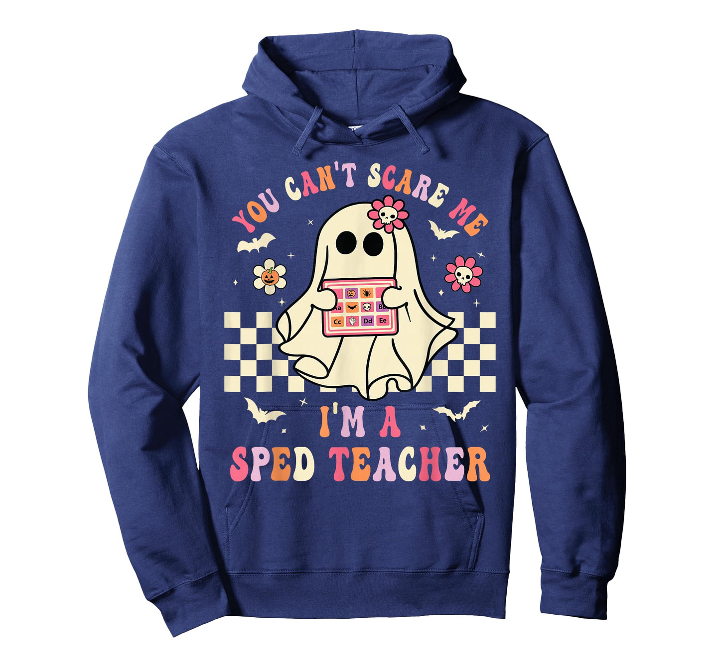 You Can't Scare Me I'm A SPED Teacher Crew Squad Halloween T-Shirt