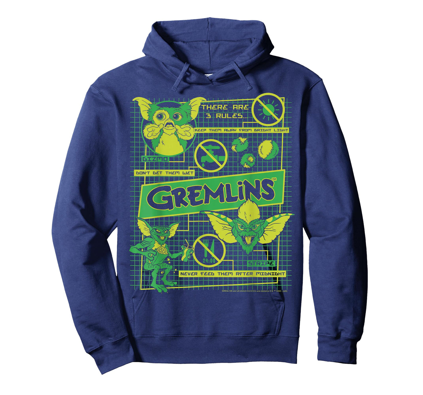 Gremlins Three Rules Schematics T-Shirt