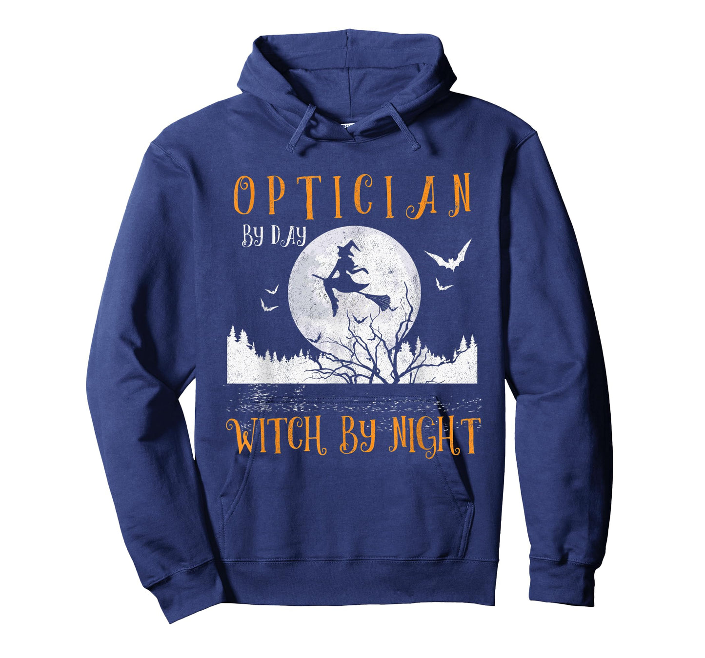 Optician By Day Witch By Night Women Halloween T-Shirt