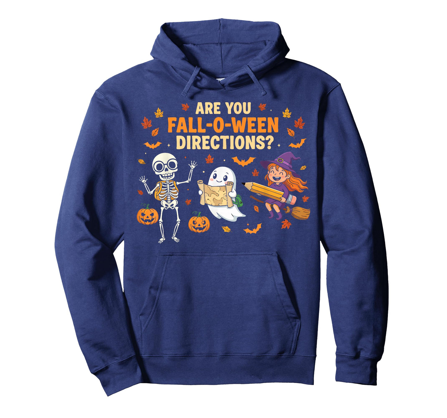 are You Fall-O-Ween Directions Teacher Halloween Design T-Shirt