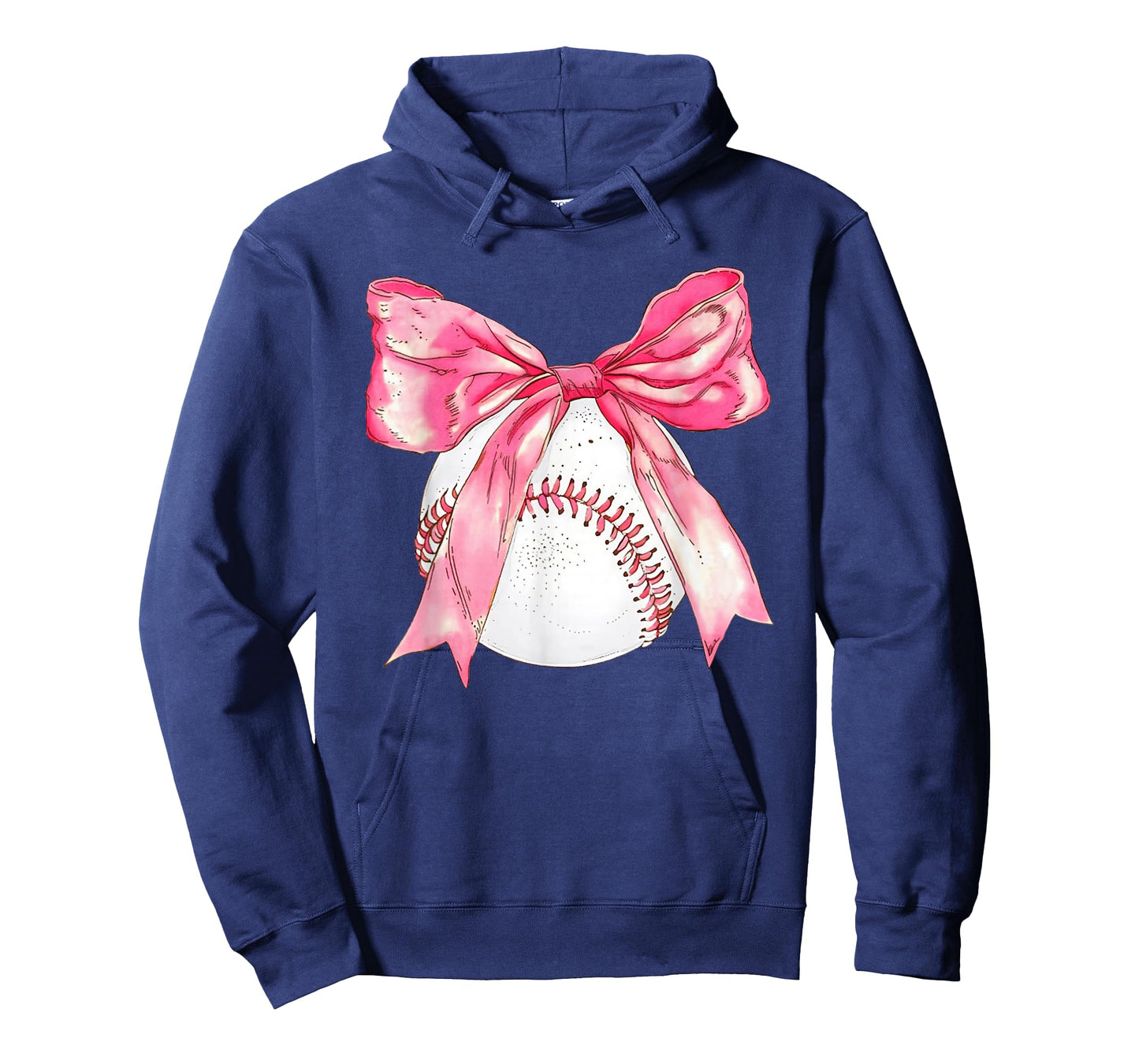 Baseball Mom Coquette Pink Bow Mothers Day Baseball Mama T-Shirt