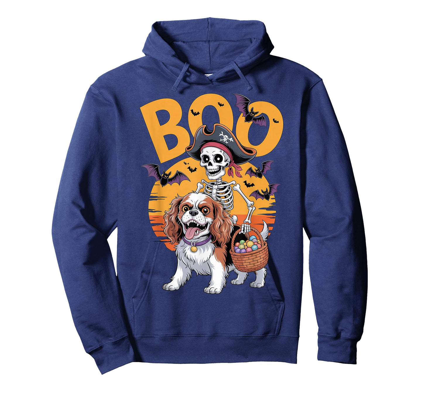Spooky Costume Cavalier King Charles Spaniel Halloween T-Shirt