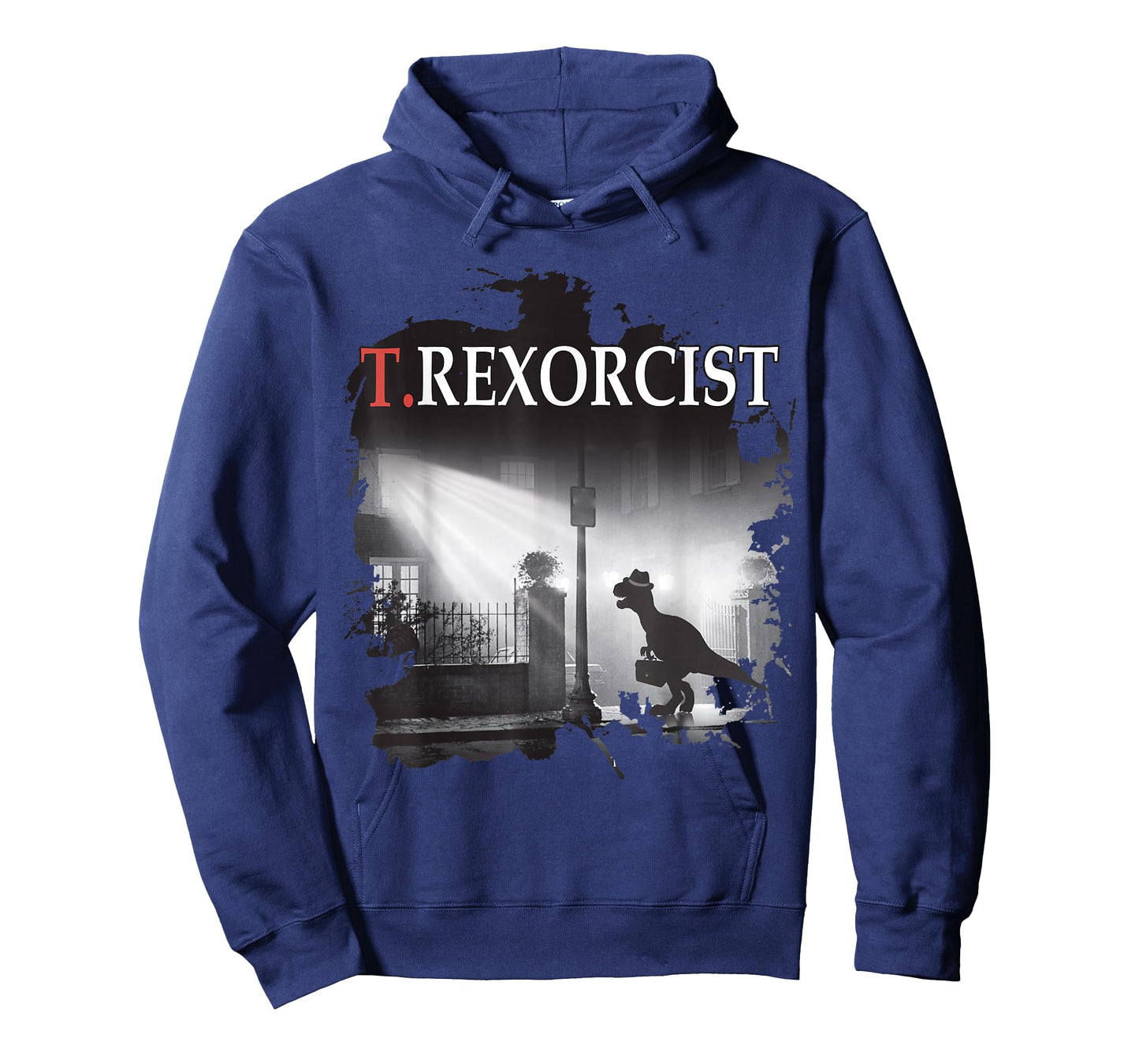Tyrannosaurus Rex Tee Shirt - T.rexorcist Dinosaur Parody T-Shirt