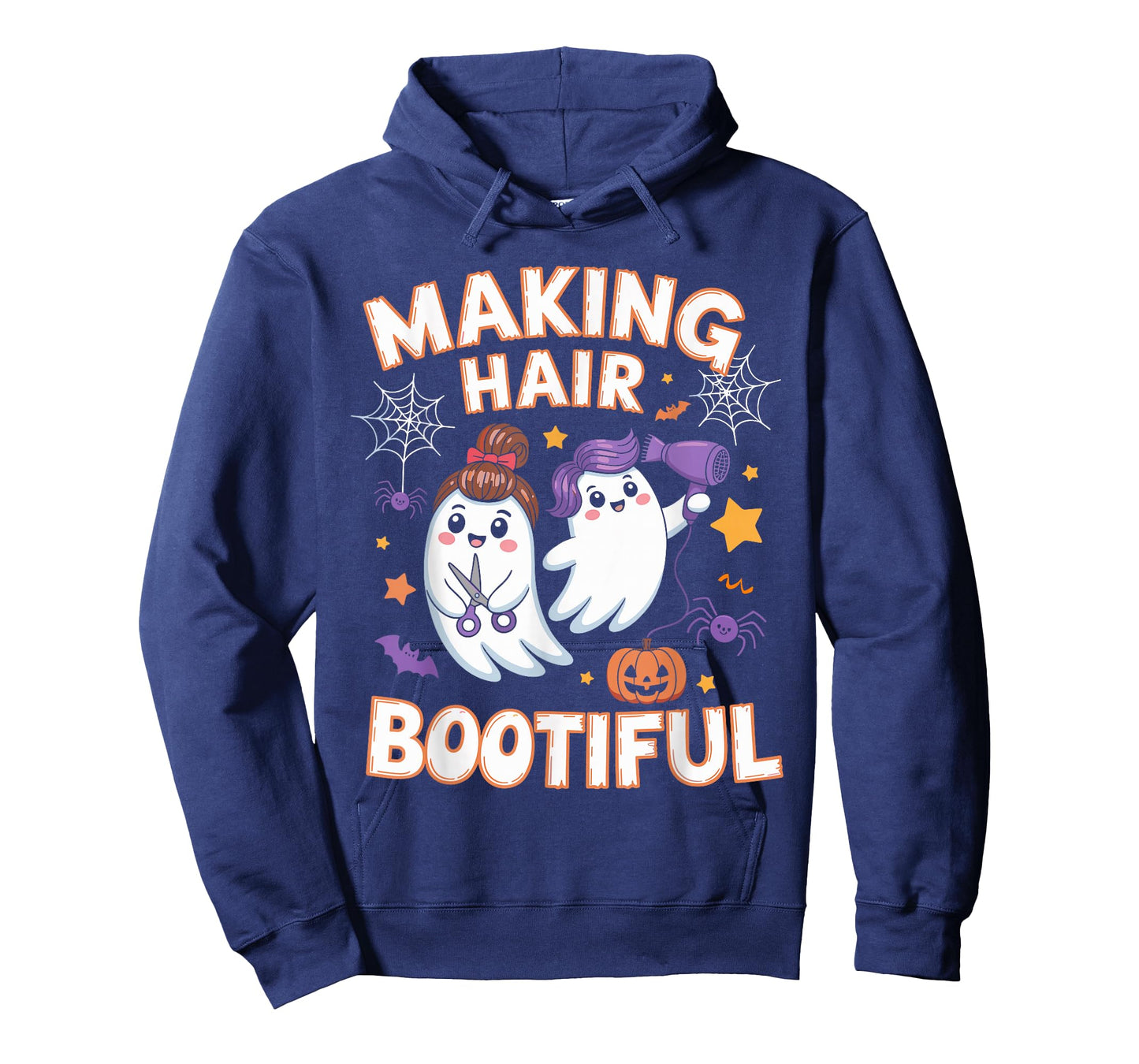 Making Hair Bootiful Halloween Spooky Ghosts Hair Stylist T-Shirt