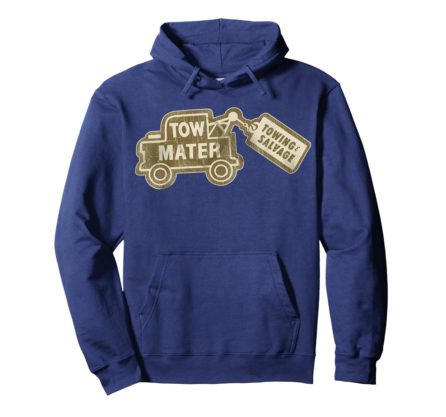 Disney Pixar Cars Tow Mater's Salvage Vintage Faded Logo T-Shirt