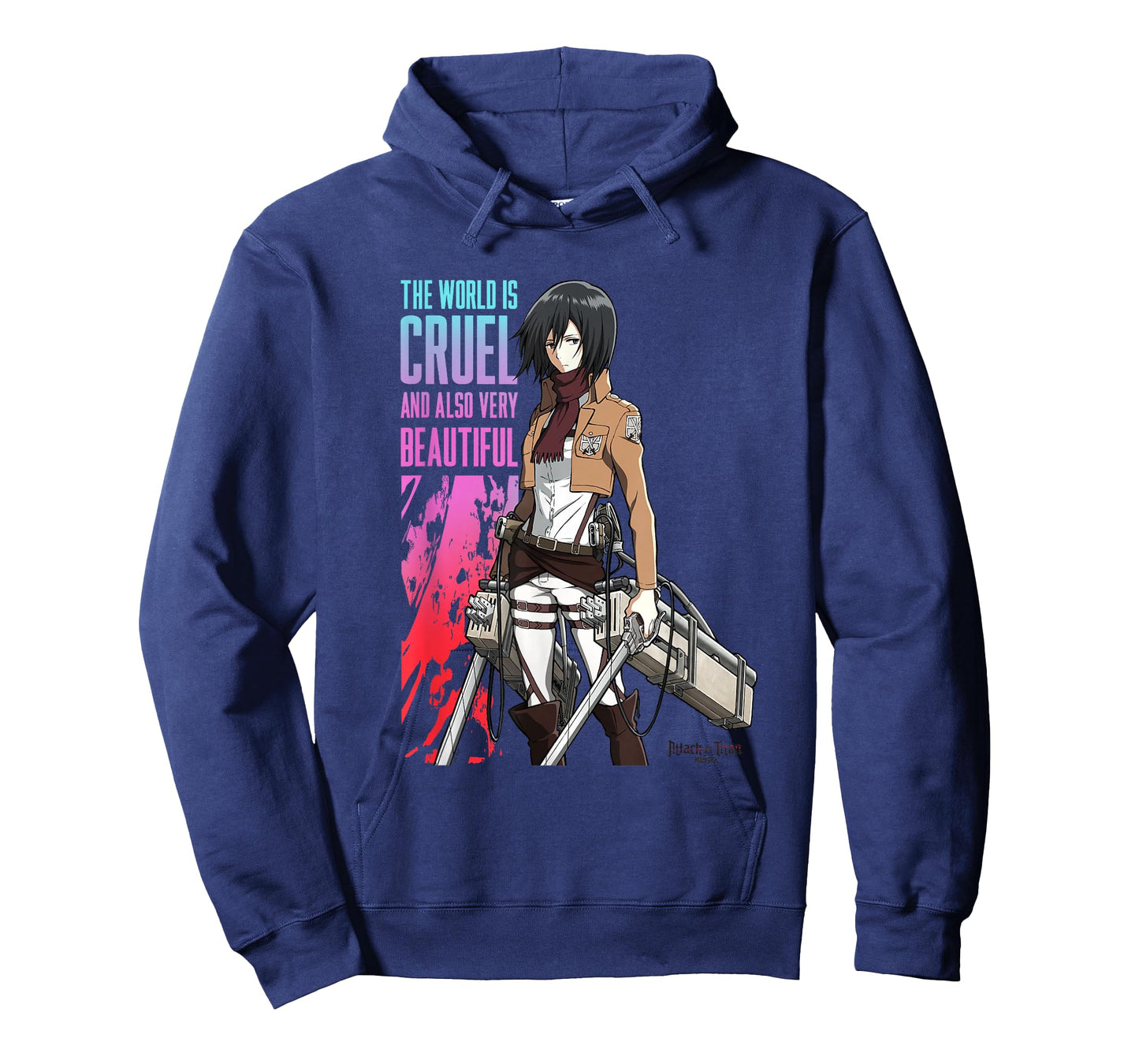 Attack on Titan The World is Cruel AOT Anime T-Shirt