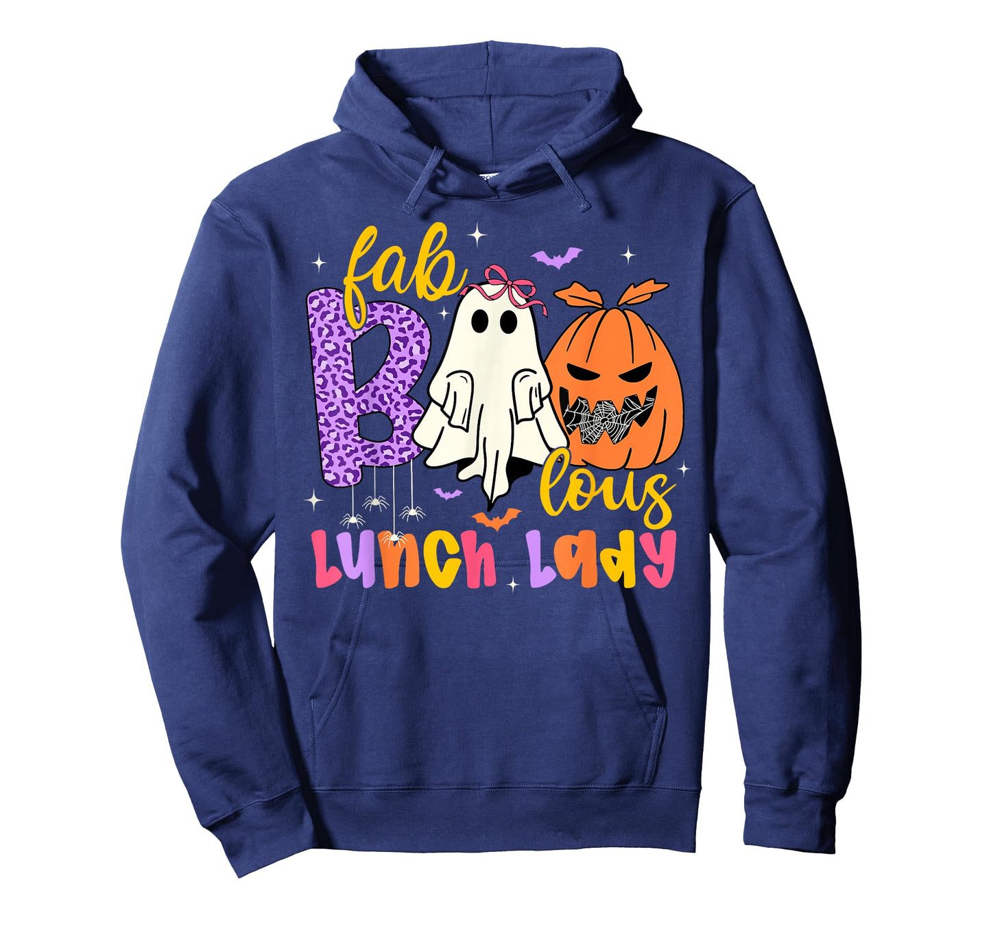 Faboolous Lunch Lady Funny Scary Ghost Halloween Costume T-Shirt