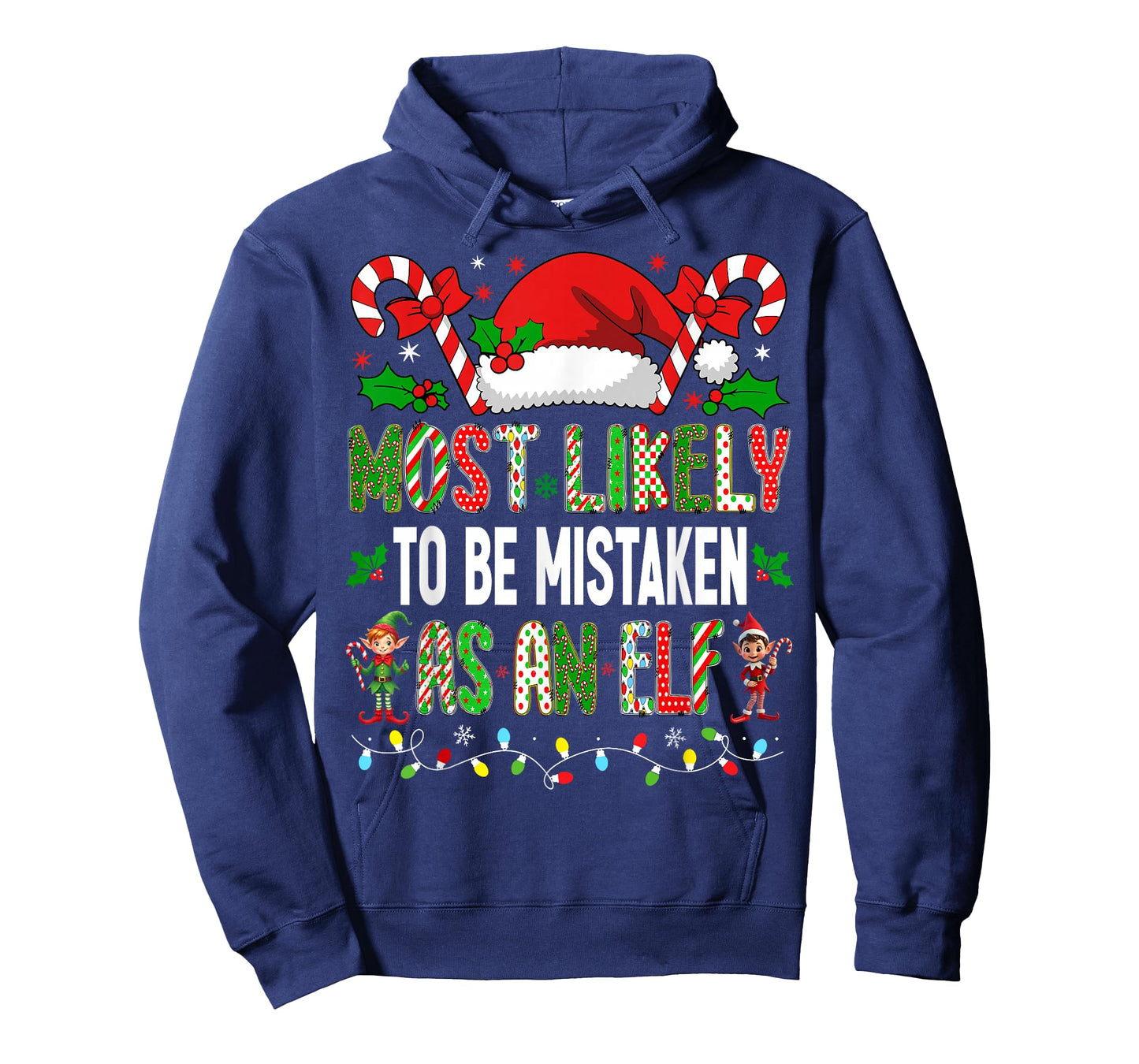 HUGvyn Christmas: Most Likely To Be Mistaken As An Elf Xmas T-Shirt