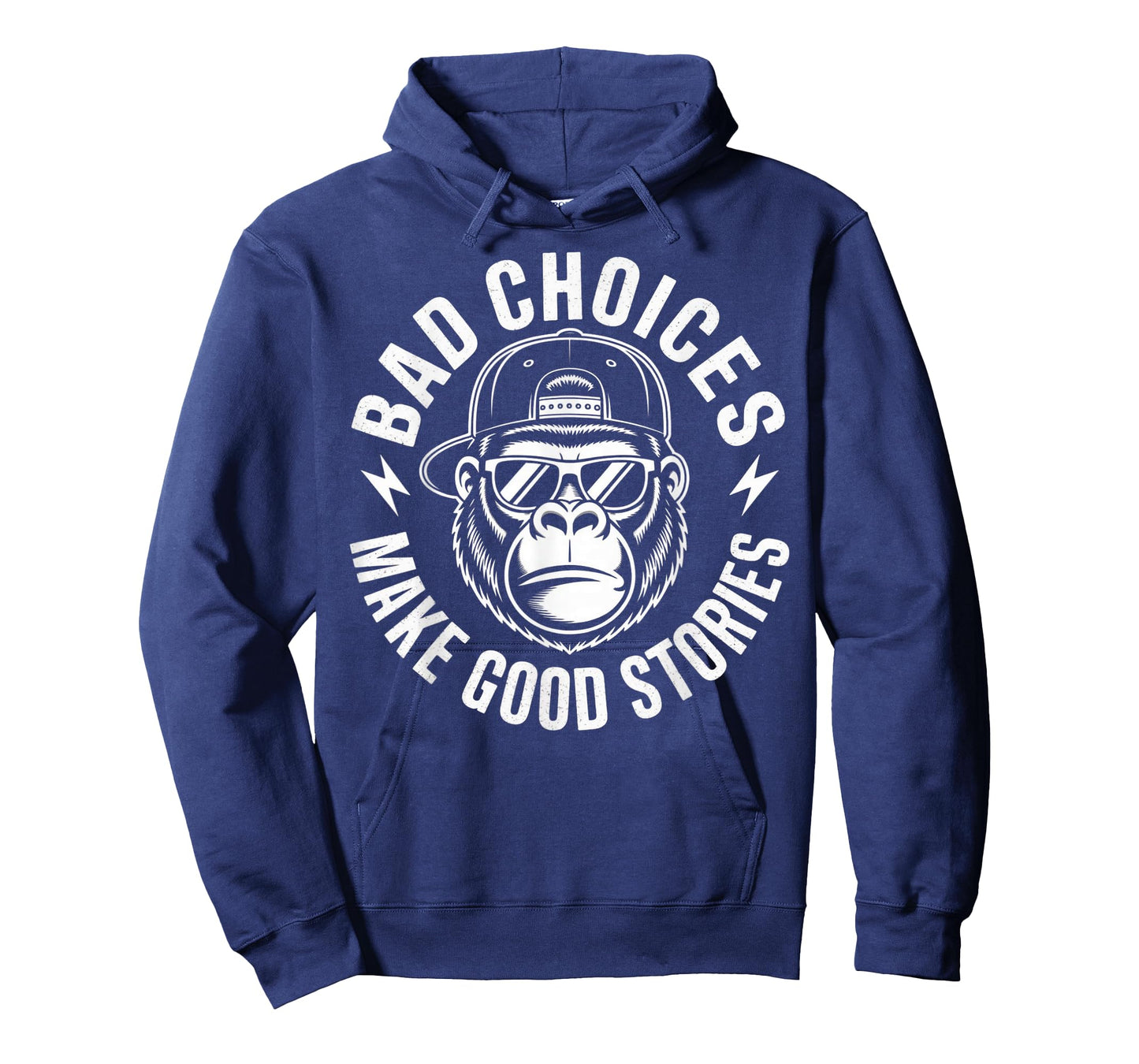 Bad Choices Make Good Stories Gorilla Attitude T-Shirt