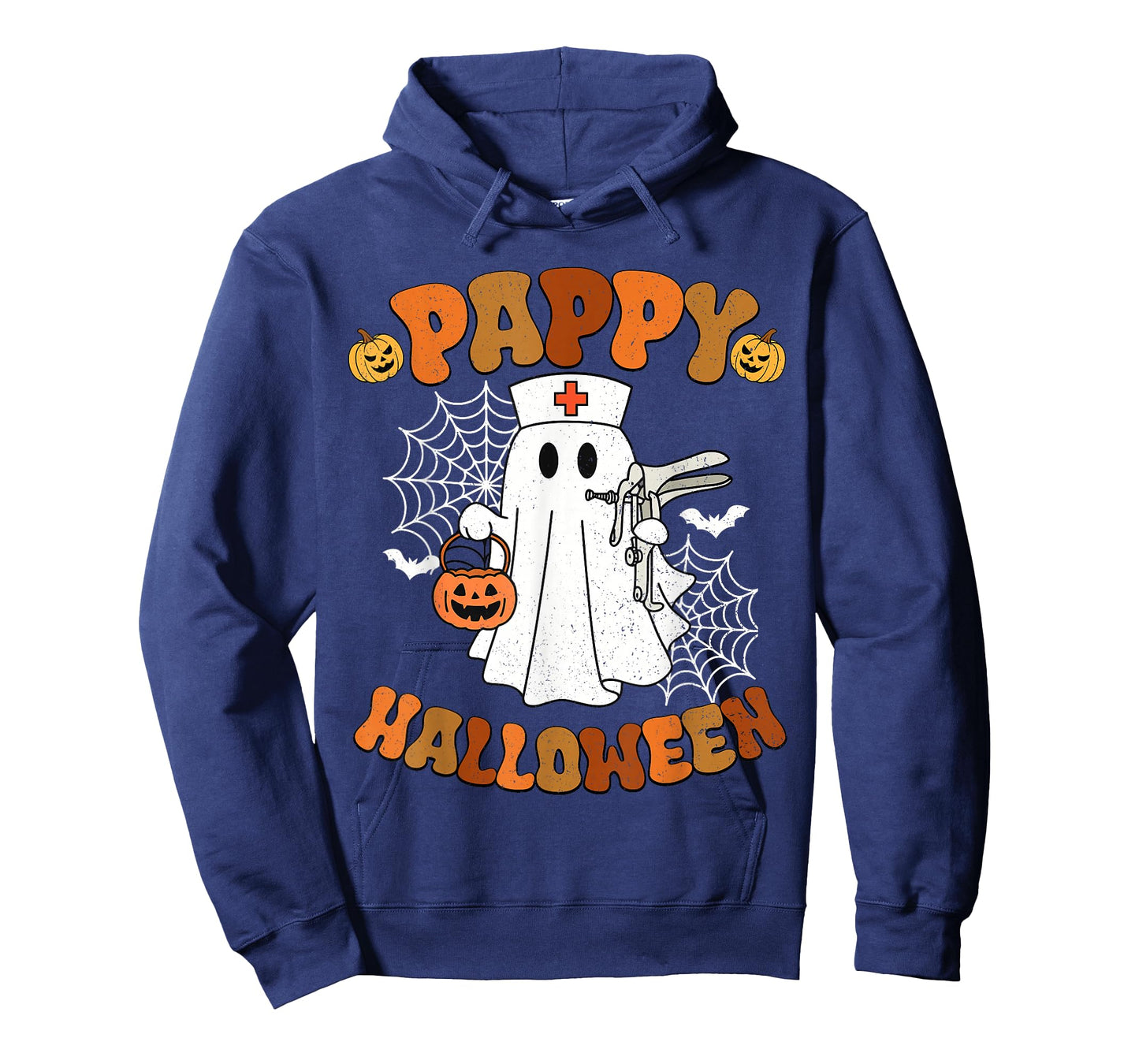 Pappy Halloween Ghost with Speculum OB Nursing Department T-Shirt