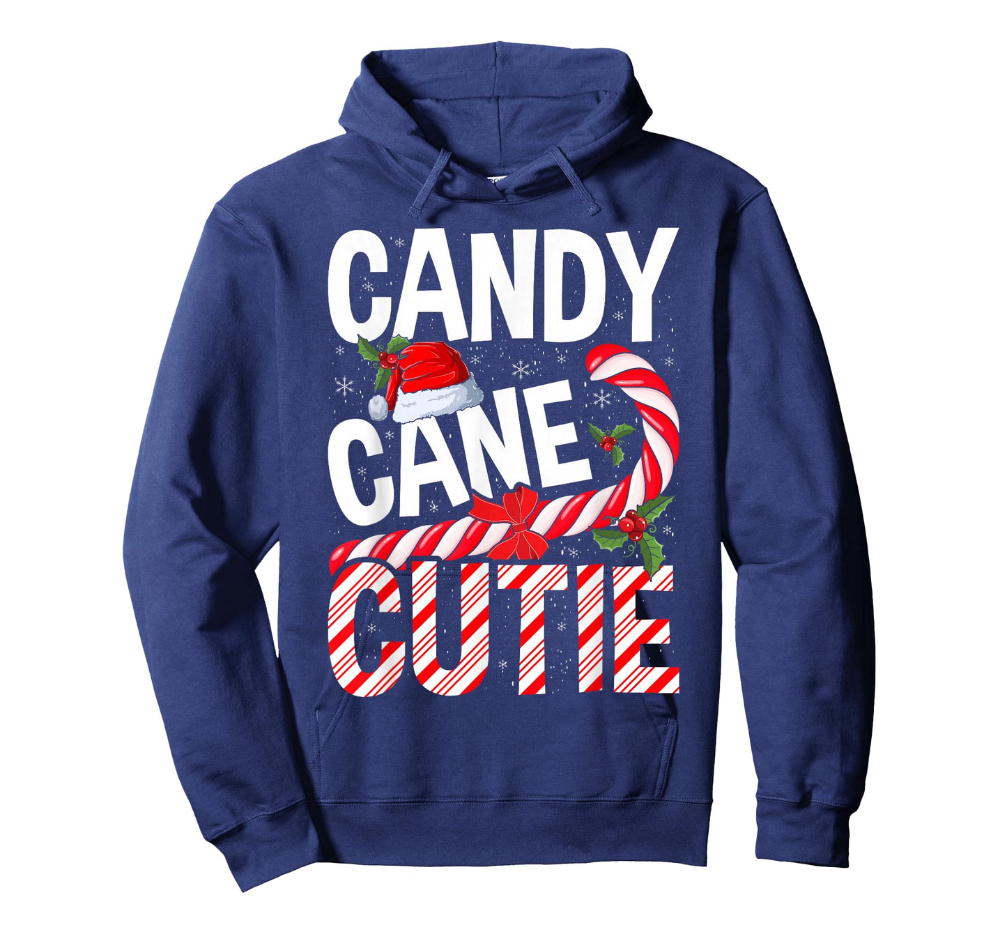 Candy Cane Cutie Christmas Xmas Women Girls Kids Toddler T-Shirt
