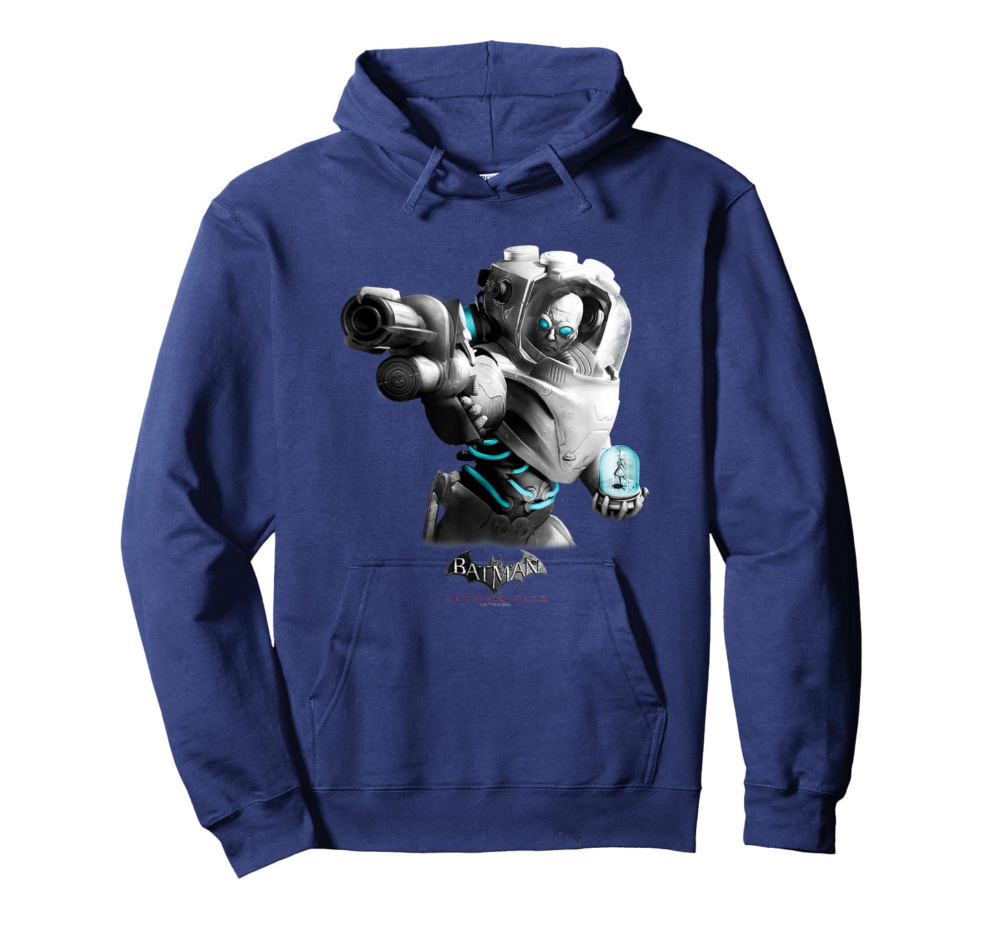 Batman: Arkham City Mister Freeze Villain Distressed Poster T-Shirt