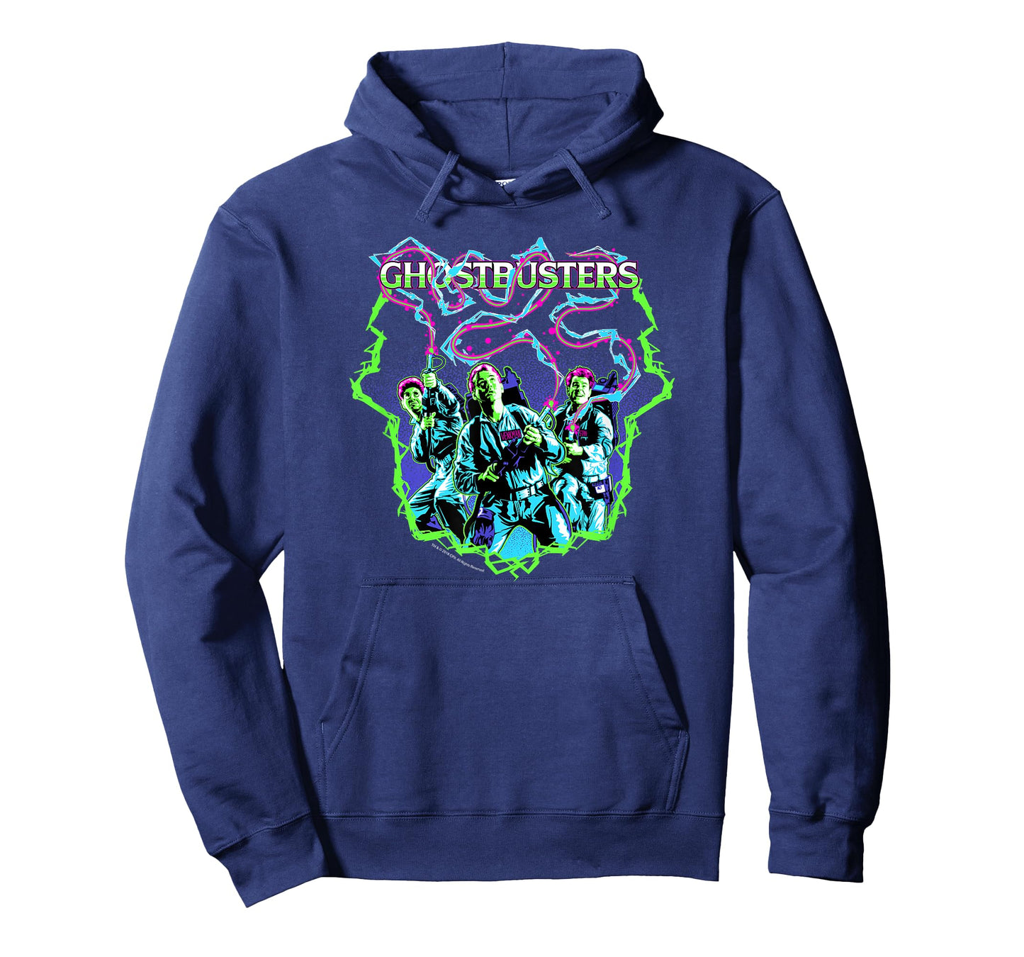 Ghostbusters Retro Proton Packs Cast Photo Movie T-Shirt