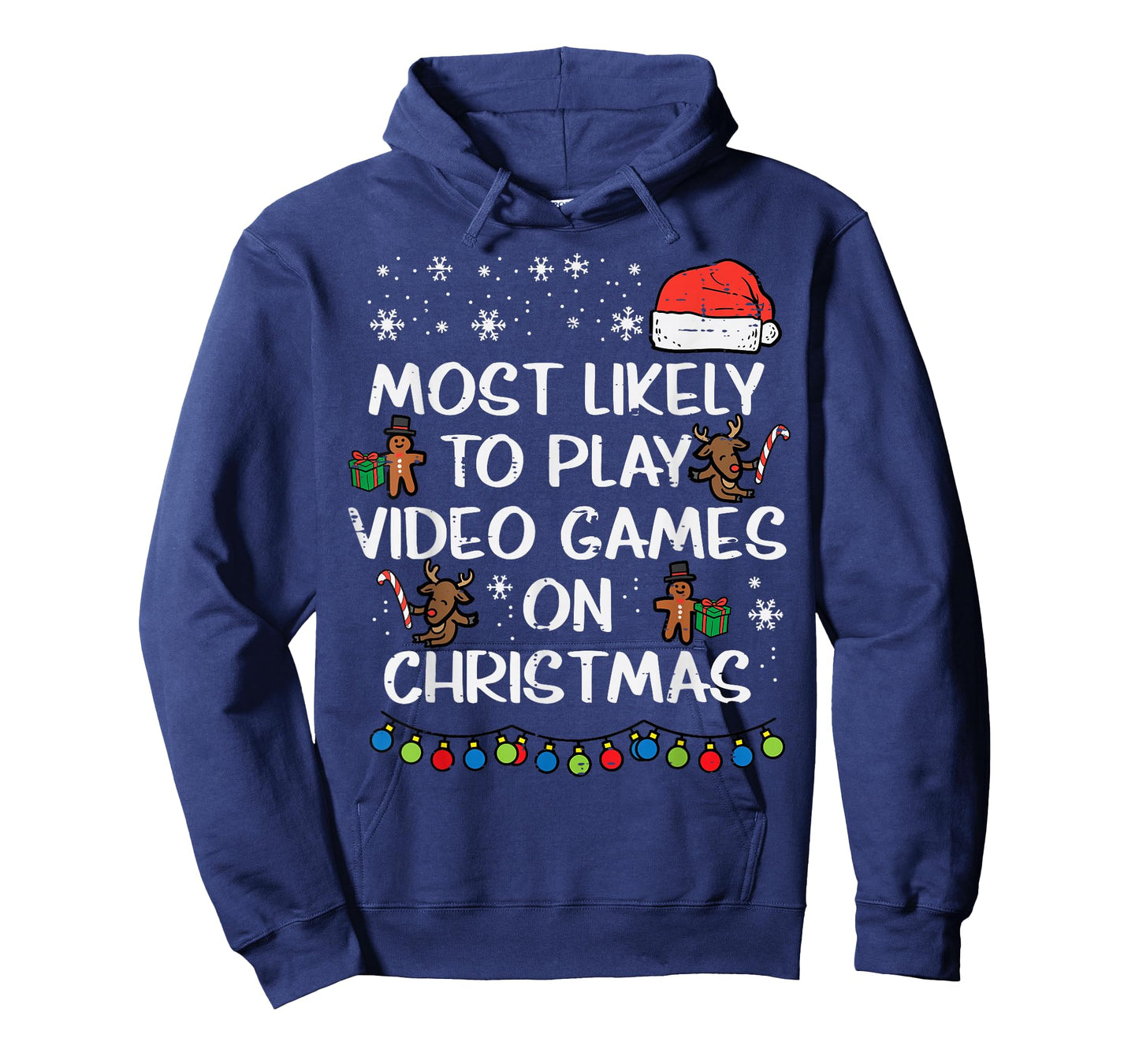Likely Play Video Games Christmas Xmas Family Boys Kids Men T-Shirt