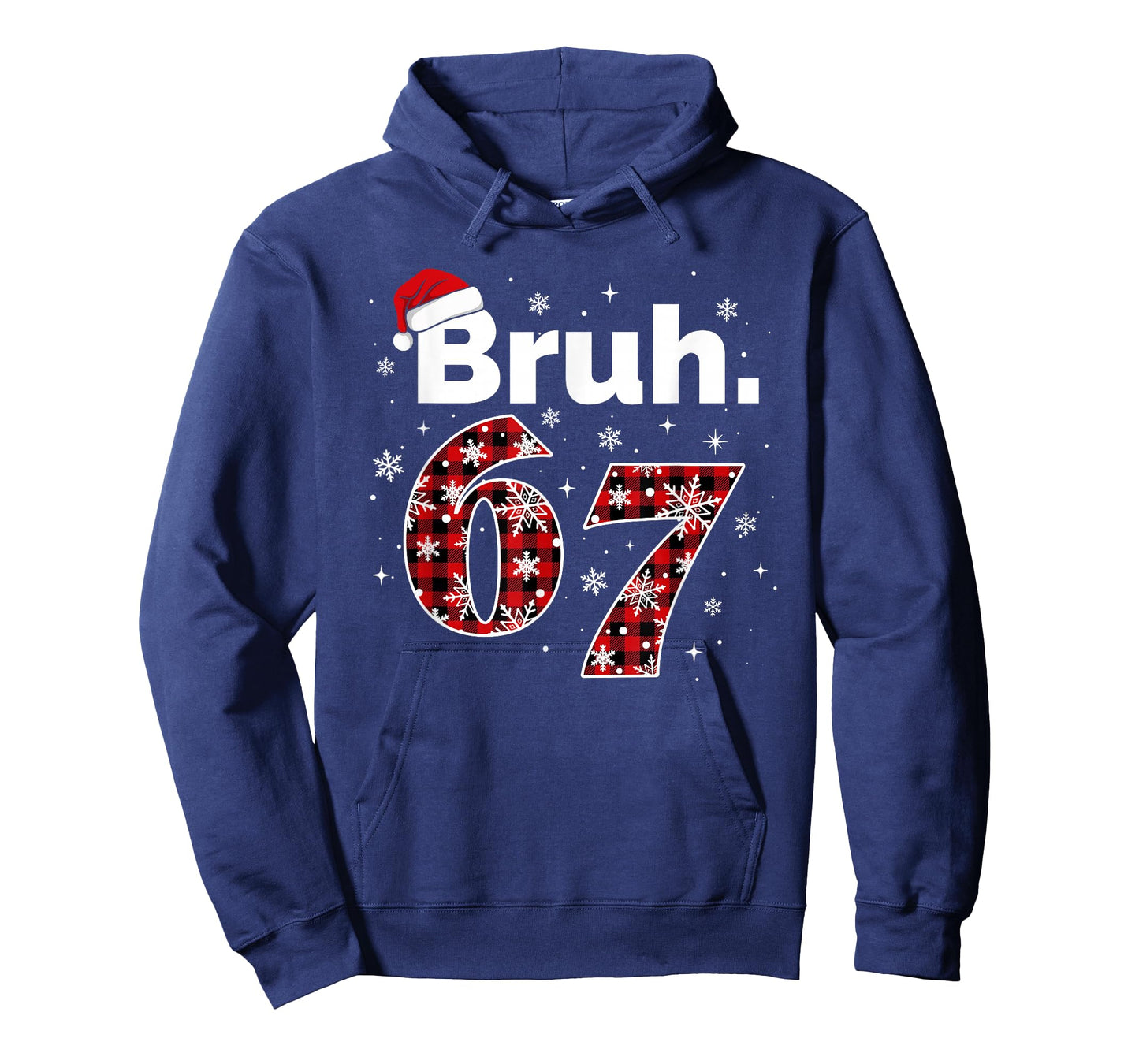 Funny Bruh 67 Christmas Meme Holiday Women Kids Xmas Pajamas T-Shirt