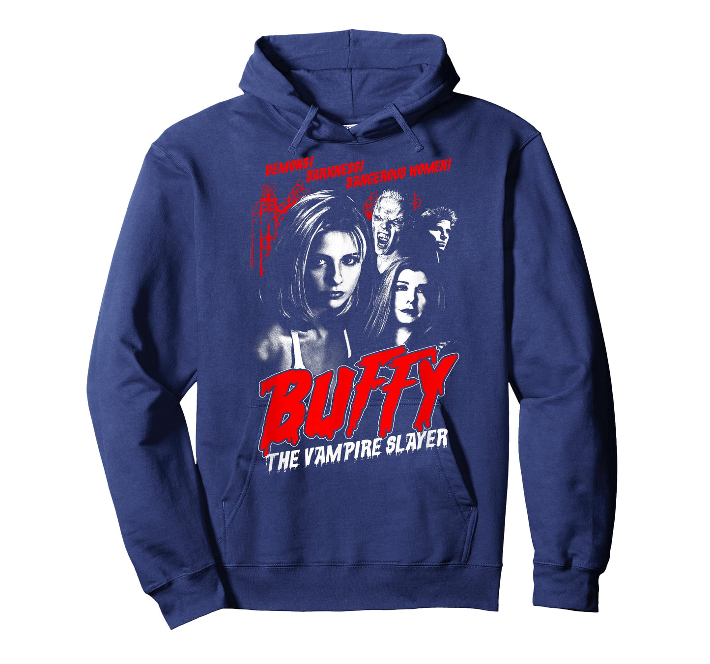 Buffy the Vampire Slayer Vintage Horror Poster TV Show T-Shirt
