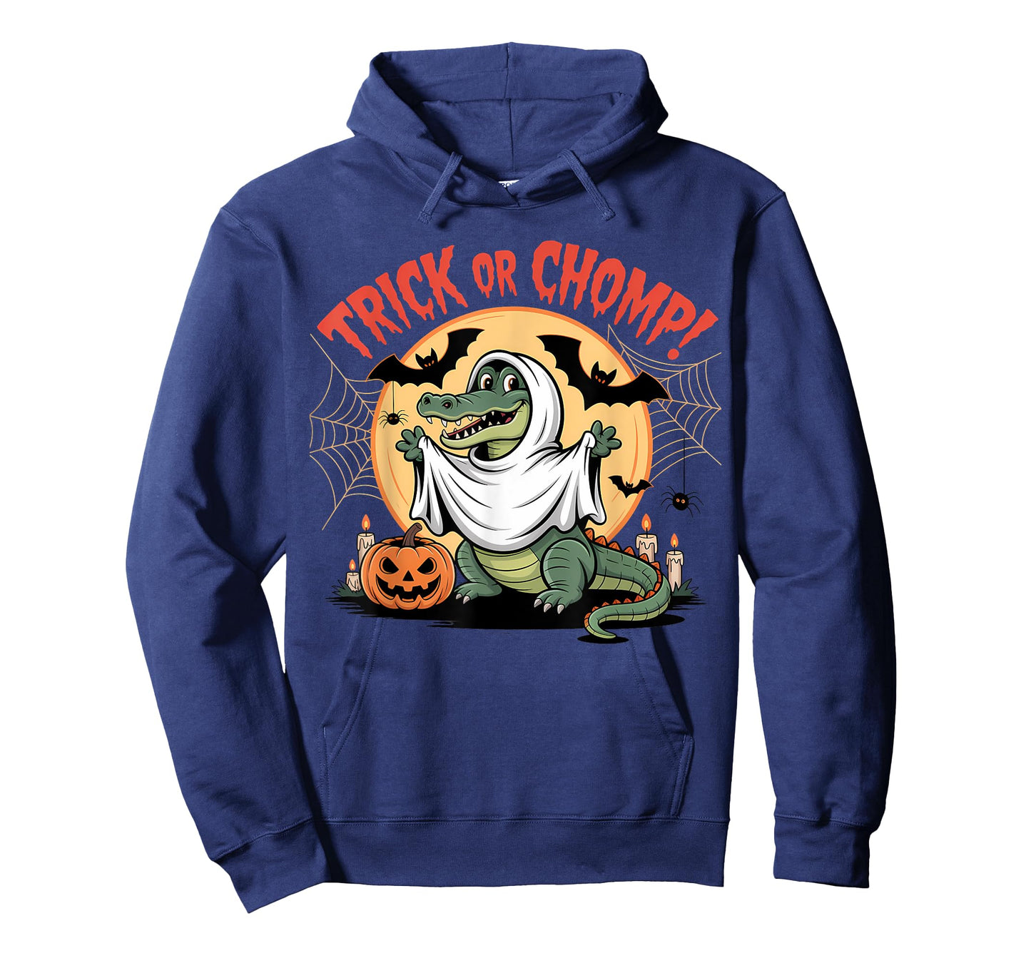 Trick or Chomp Funny Halloween Alligator T-Shirt