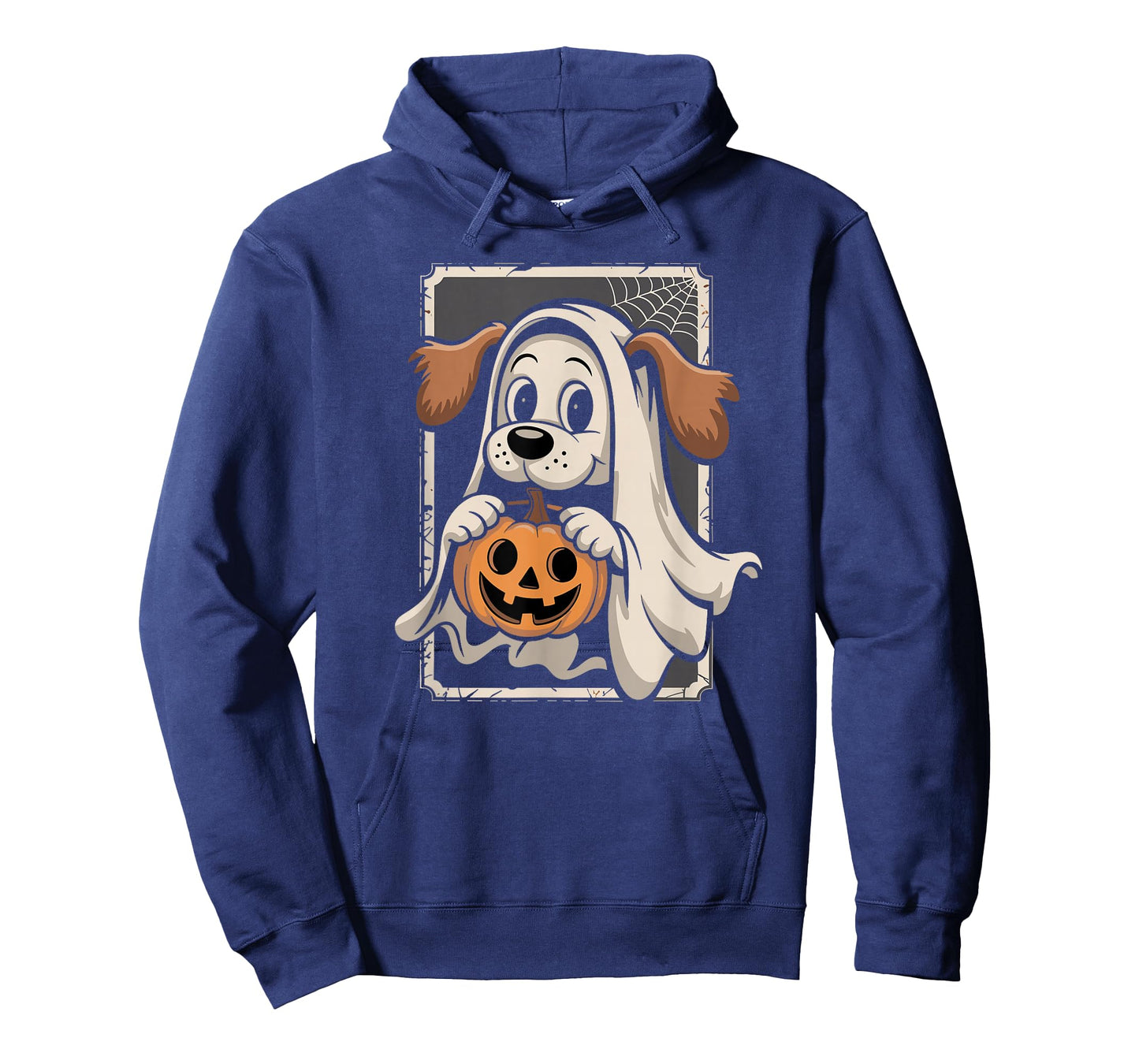 Cute Ghost Dog Halloween Funny Ghost Men Women Kids T-Shirt