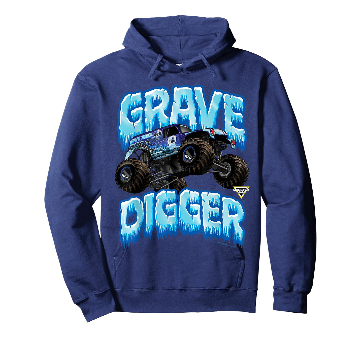 Monster Jam Grave Digger Ice Cold Monster Truck T-Shirt