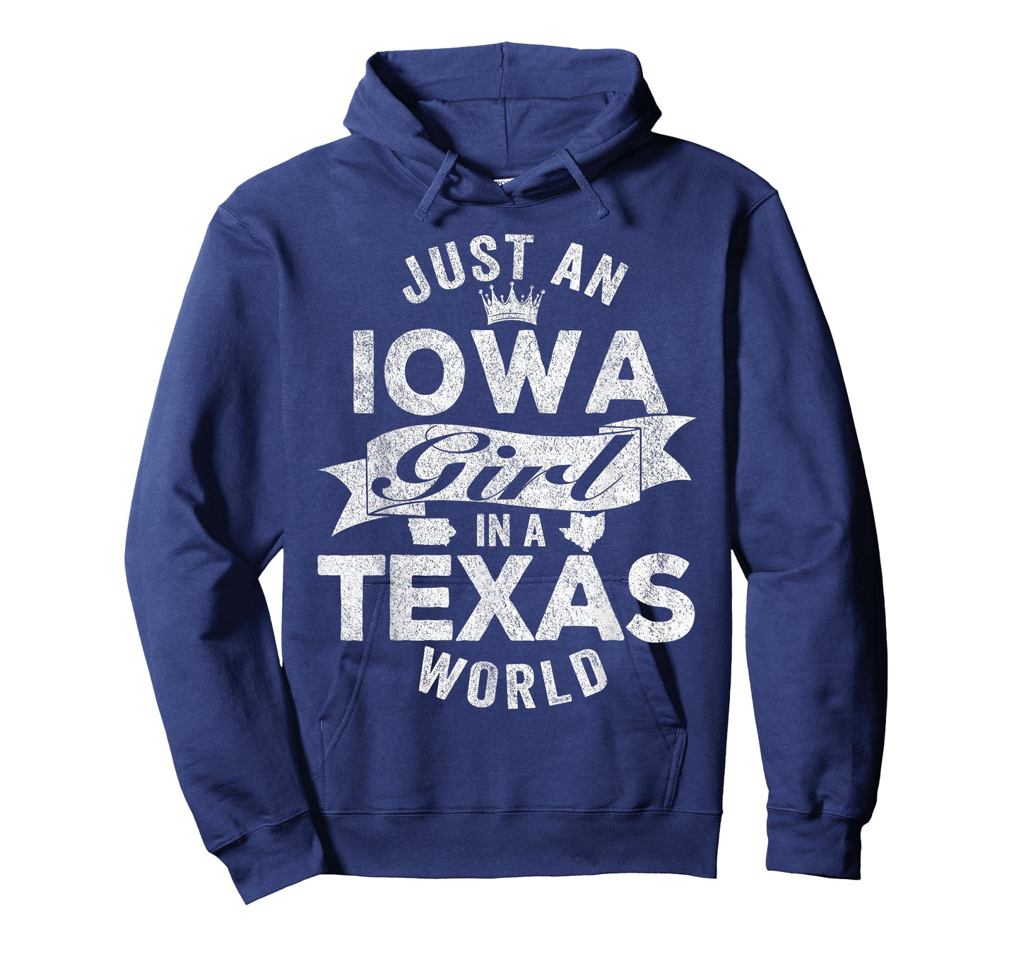 Just An Iowa Girl In A Texas World T-Shirt