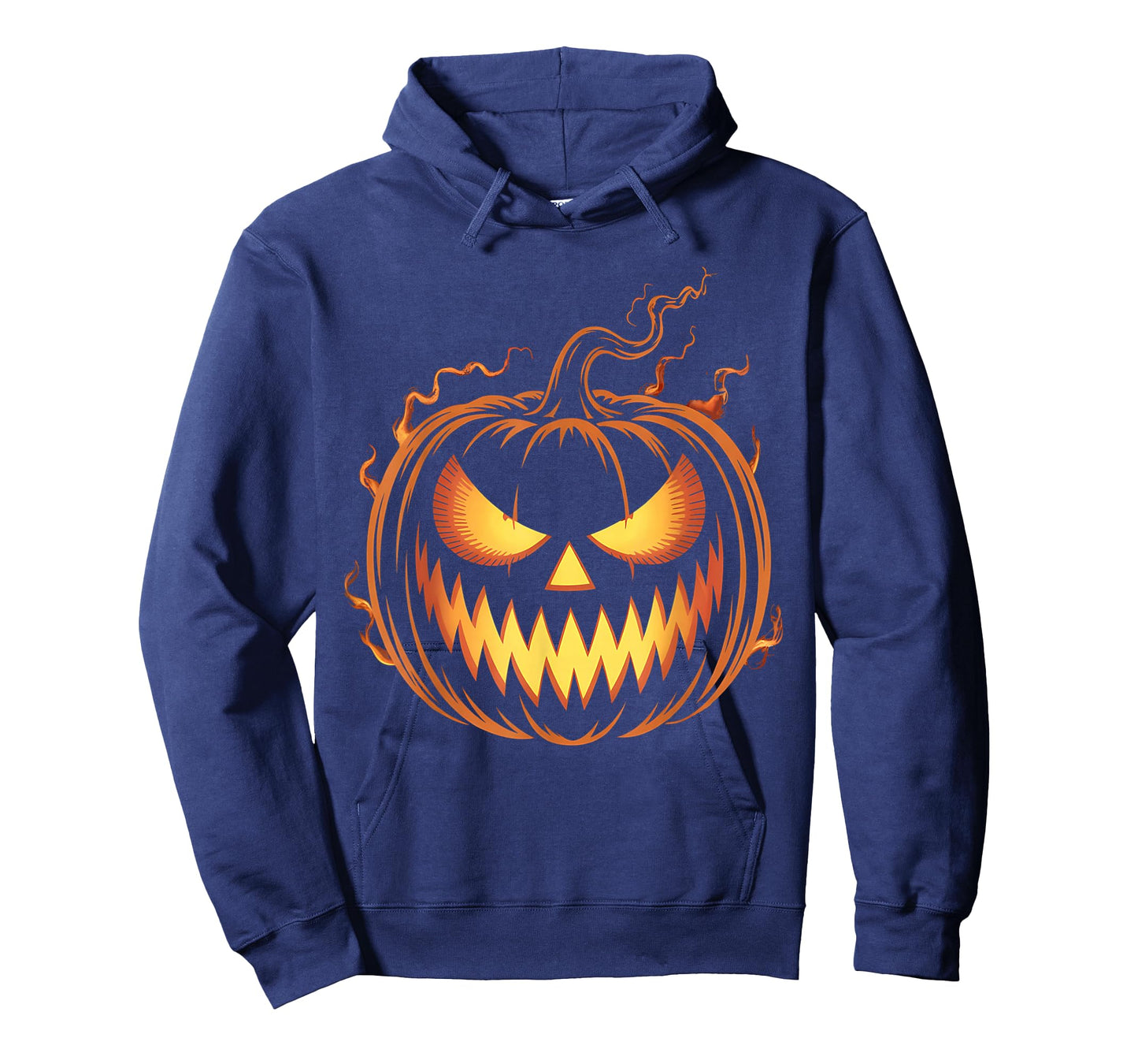 Scary Carved Pumpkin Face Jack O Lantern Halloween Costume T-Shirt