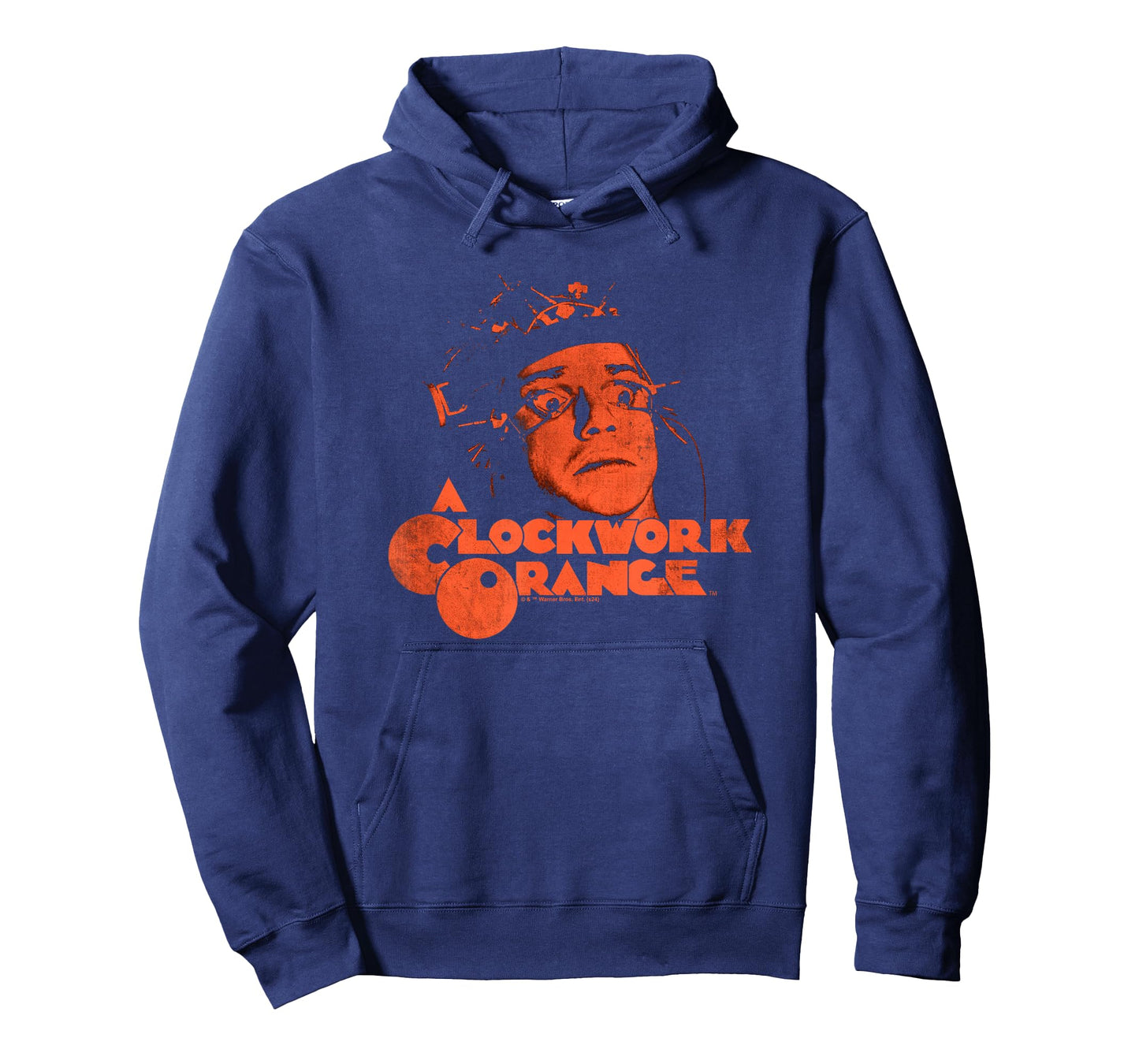 A Clockwork Orange Posterized Alex Face T-Shirt, Small, Black