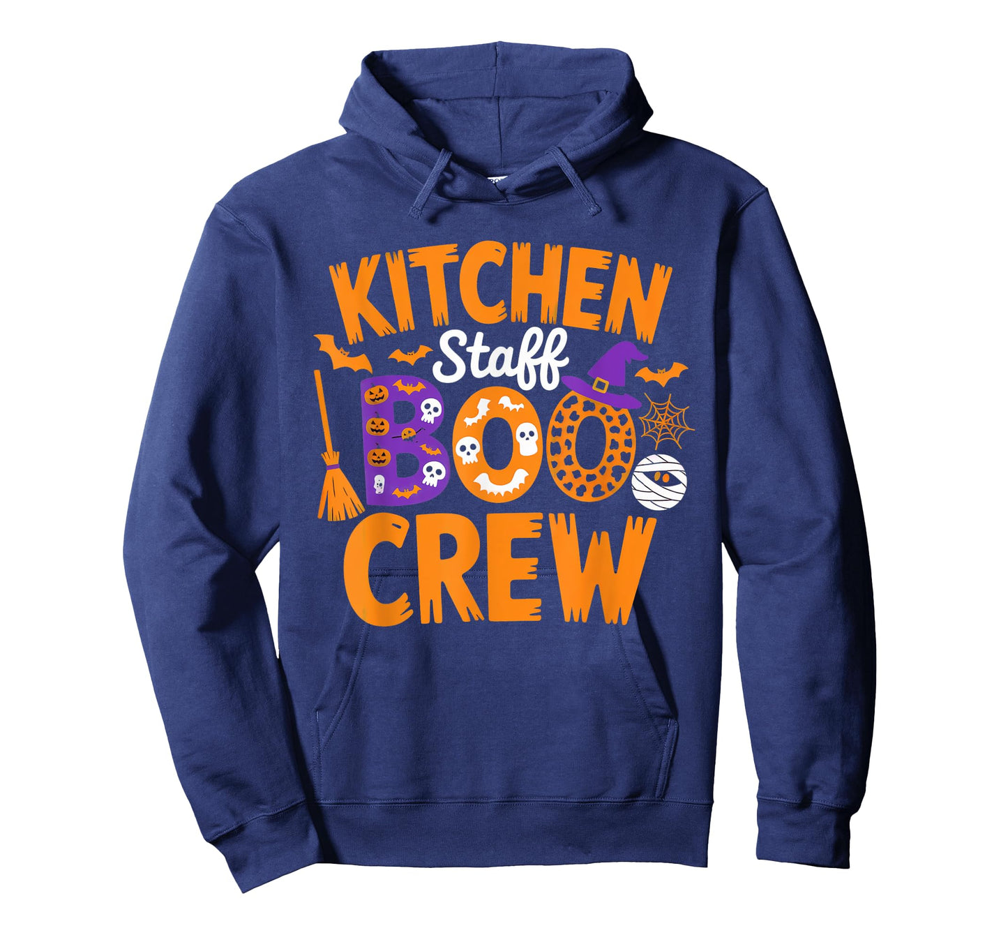 Kitchen Staff Boo Crew Funny Halloween Matching Man Woman T-Shirt
