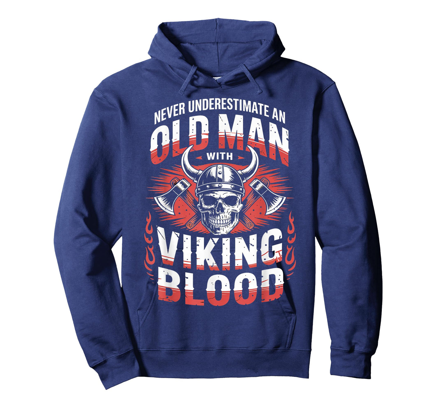 Old Man With Viking Norse Mythology Valhalla Warrior Viking T-Shirt