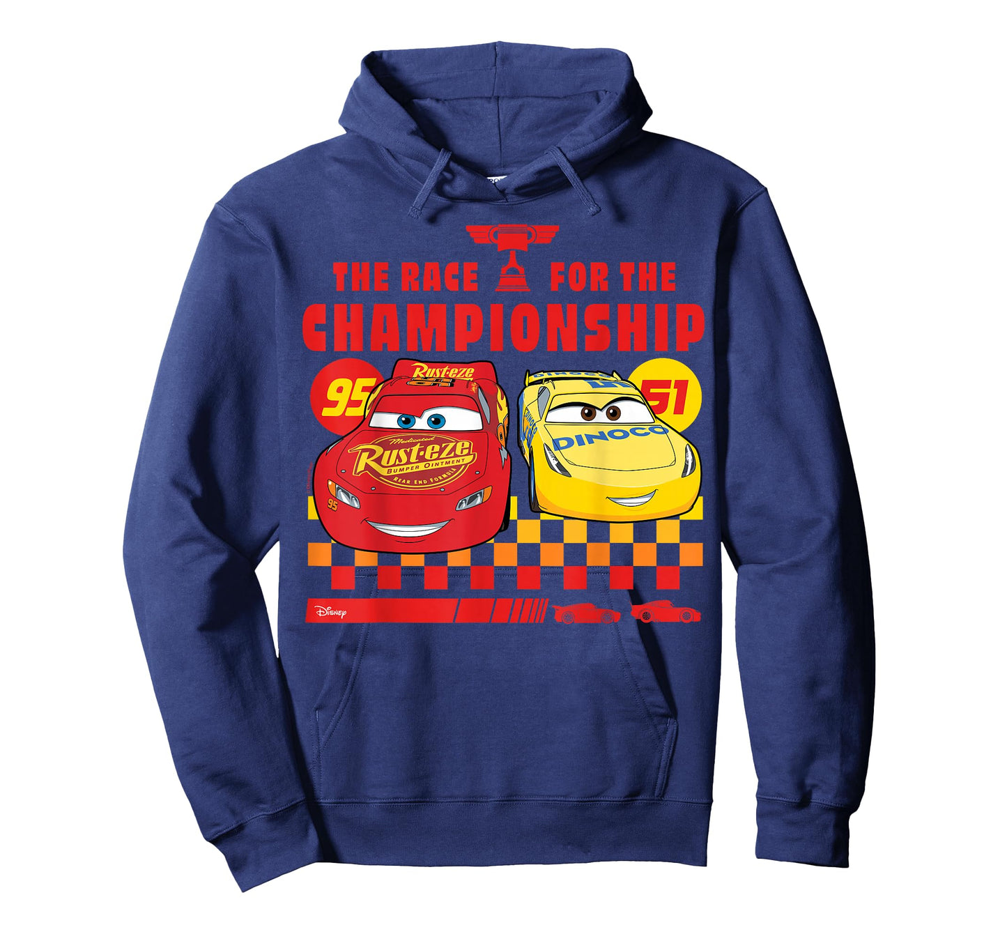 Disney Pixar Cars - Lightning And Cruz Race For Championship T-Shirt
