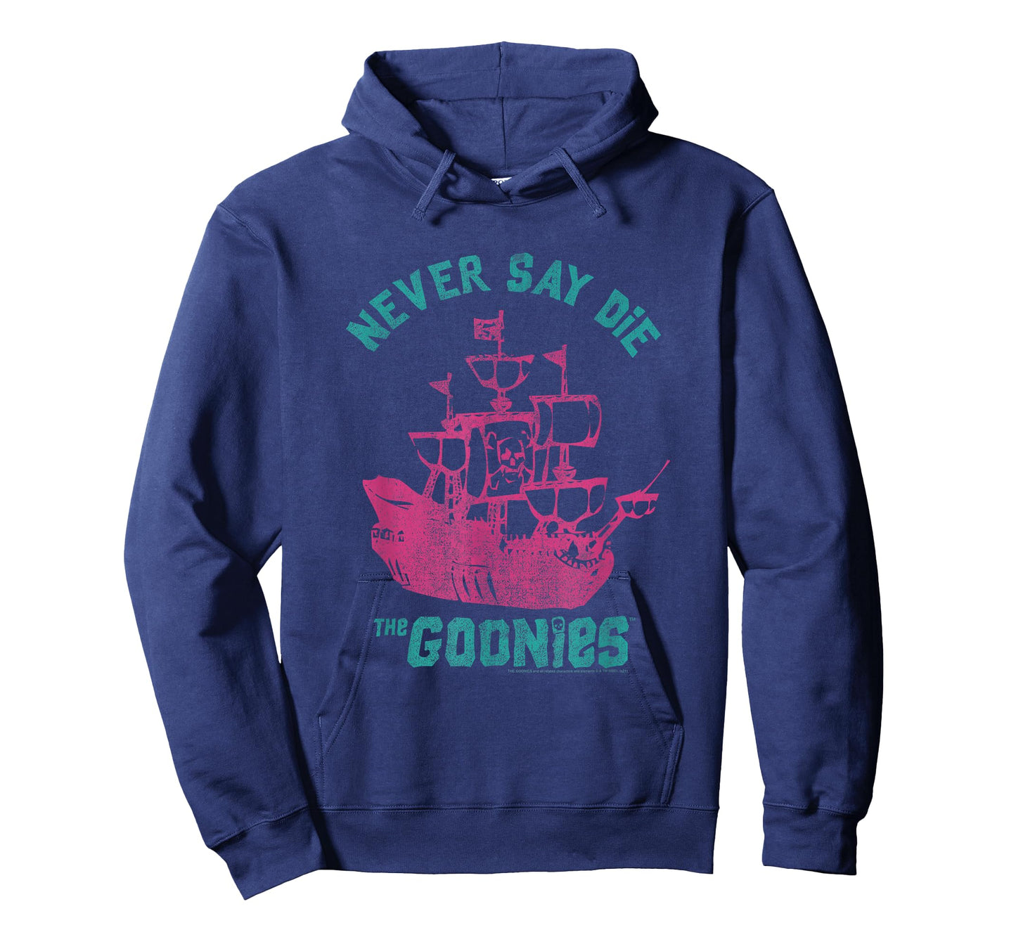 The Goonies Pastel Pirate Ship and Logo Movie T-Shirt