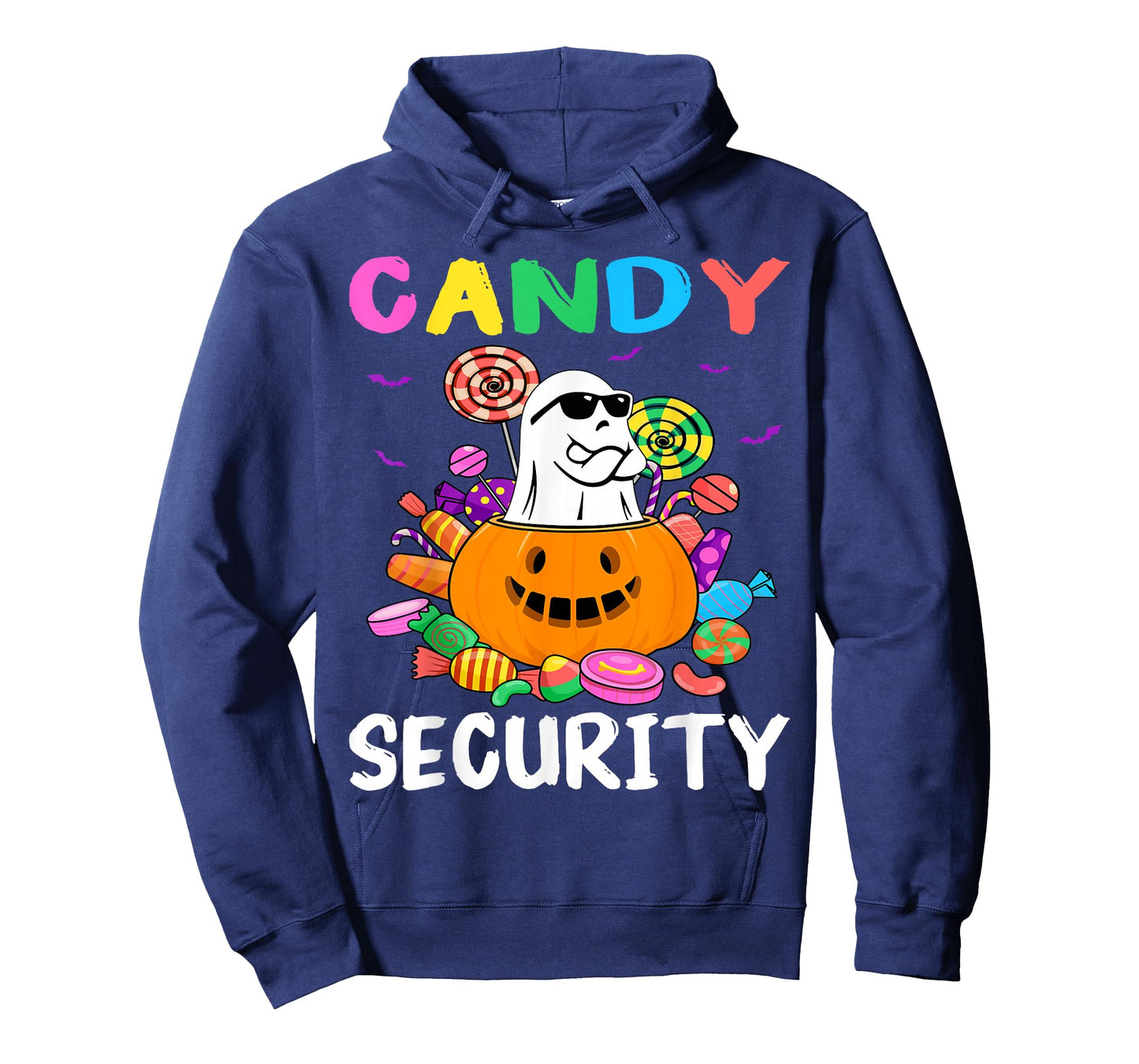 Candy Security Ghost Halloween Costume T-Shirt