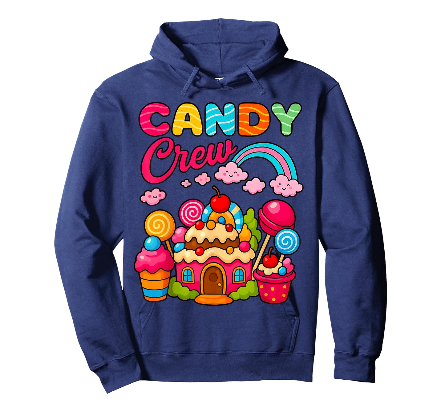 Candy Crew Candy Land Decorations Candy Squad Kids Women T-Shirt