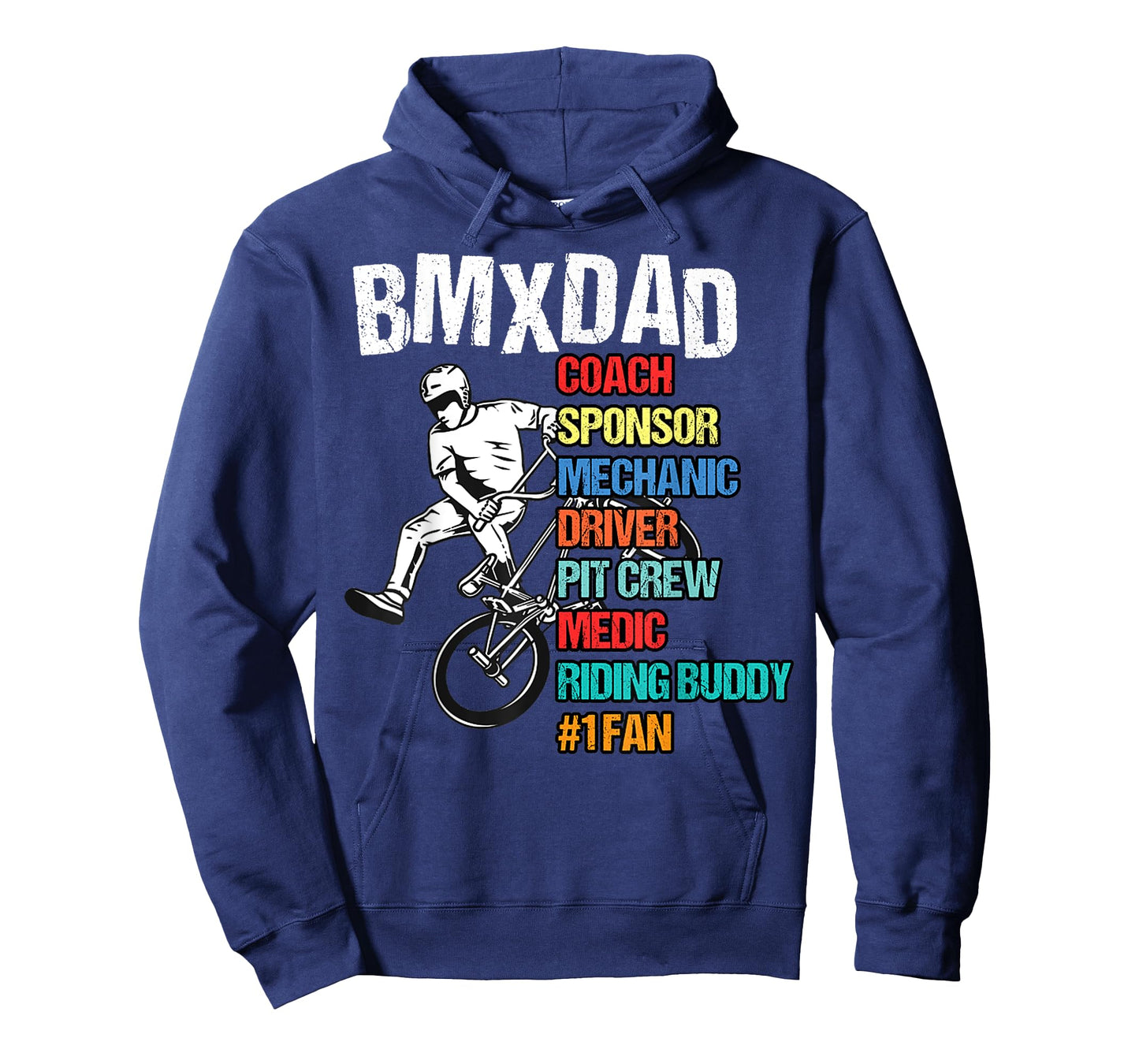 Vintage Bmx Dad Father Extreme Sport Stunt Bicycle Gift T-Shirt