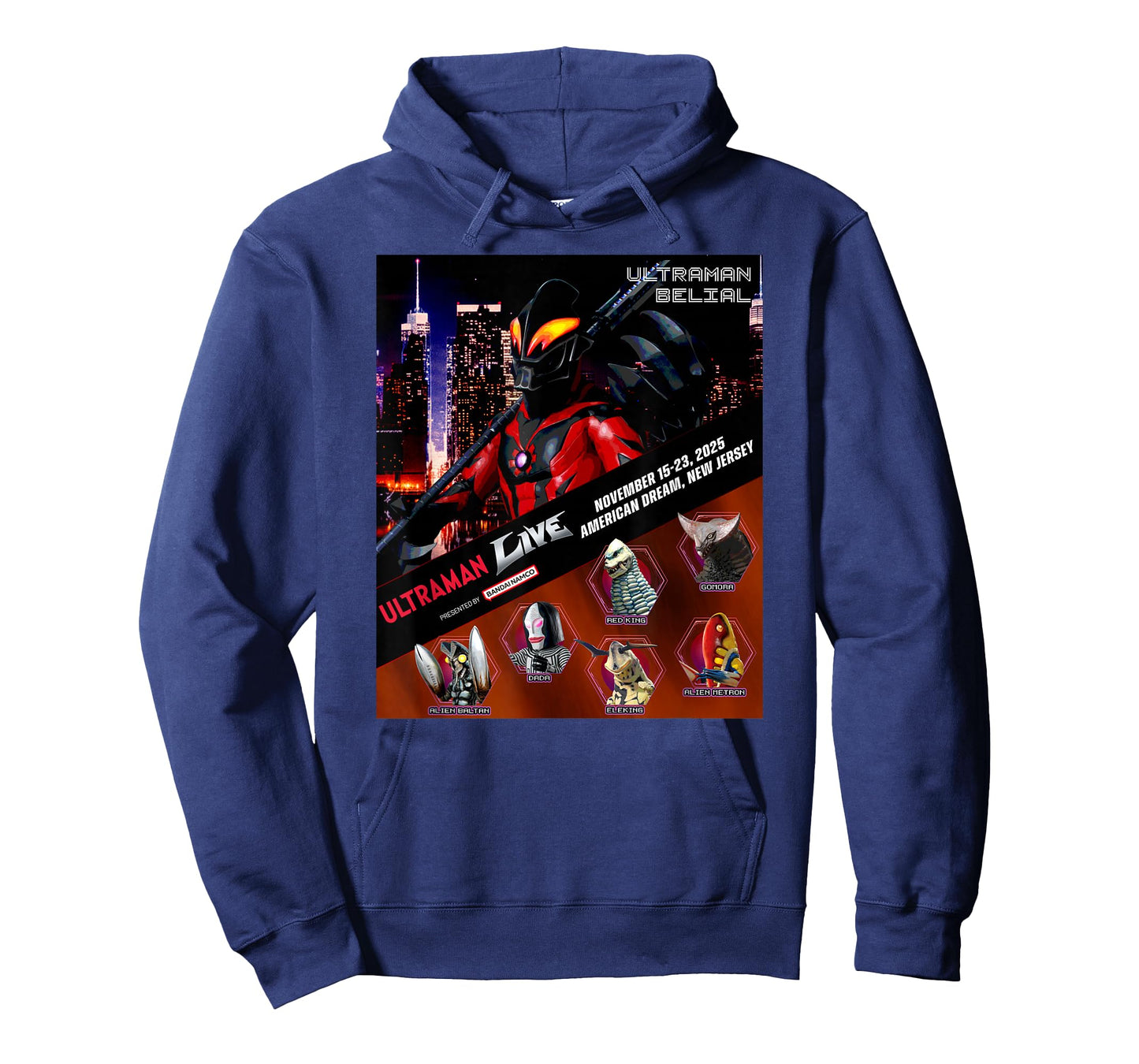 Ultraman Live 2025 T-Shirt - Ultra Kaiju T-Shirt