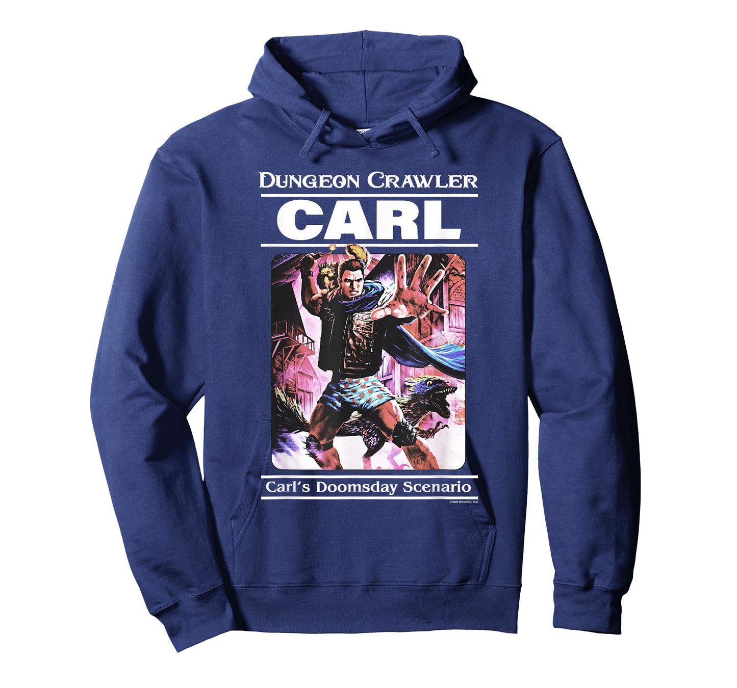 Dungeon Crawler Carl Vintage Paperback Illustration Book T-Shirt