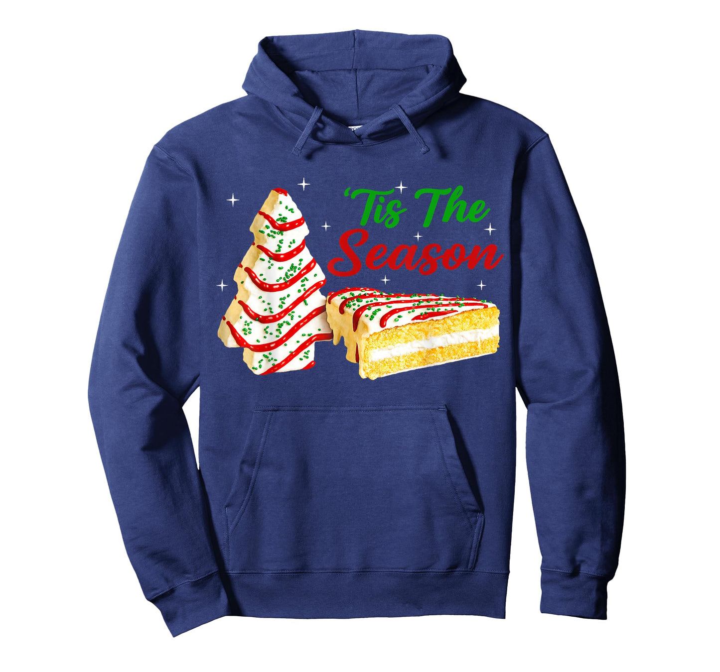 Tis The Season Christmas Tree Cakes Men Women Kid Family T-Shirt