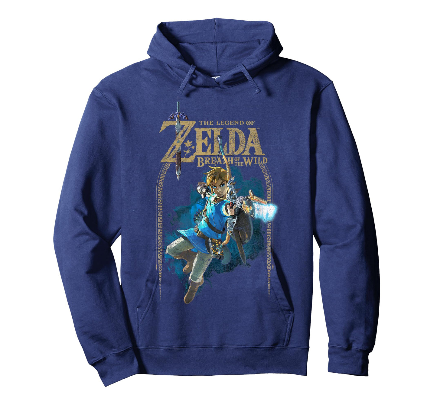 Zelda Breath Of The Wild Link Arch Shot Logo Graphic T-Shirt T-Shirt