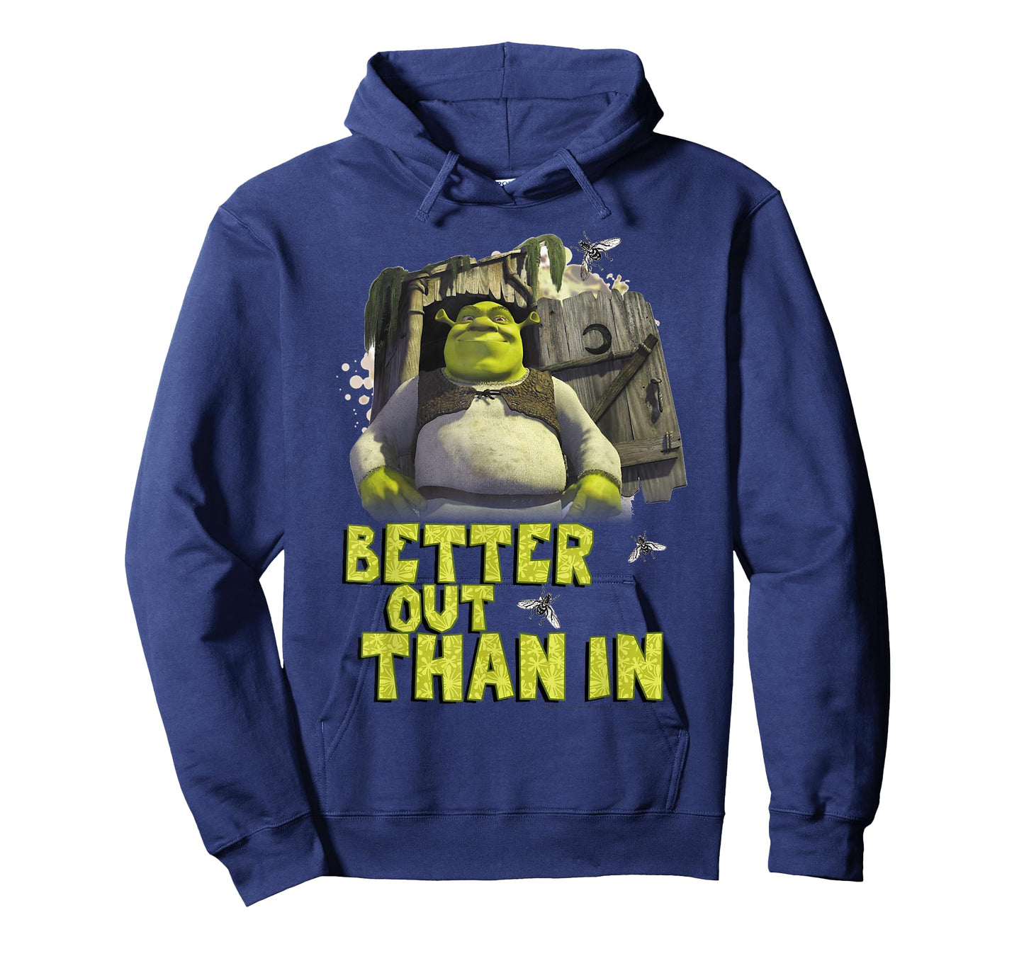 Shrek Outhouse Better Out Than in Quote T-Shirt