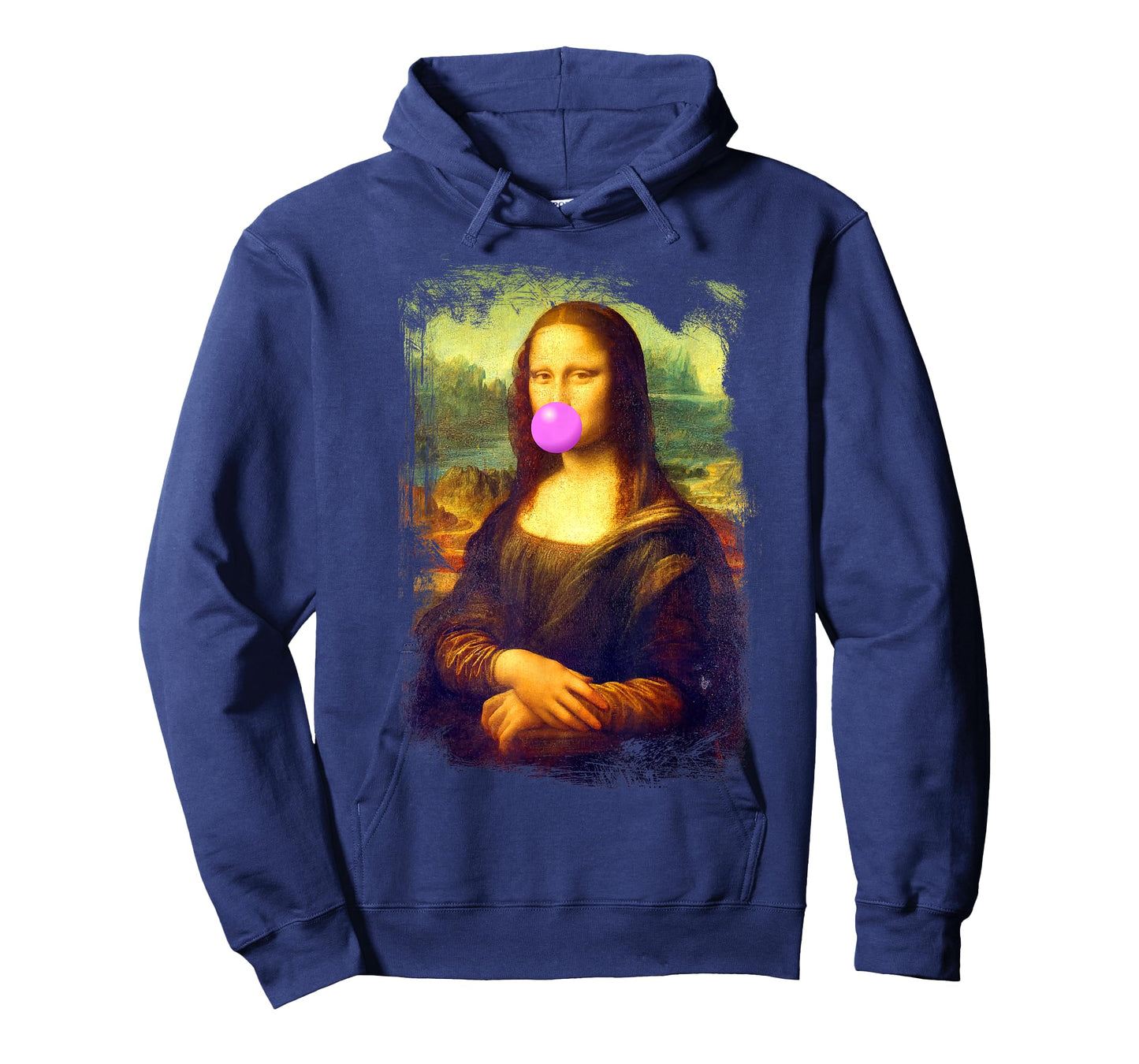 Mona Lisa blowing bubble gum T-Shirt