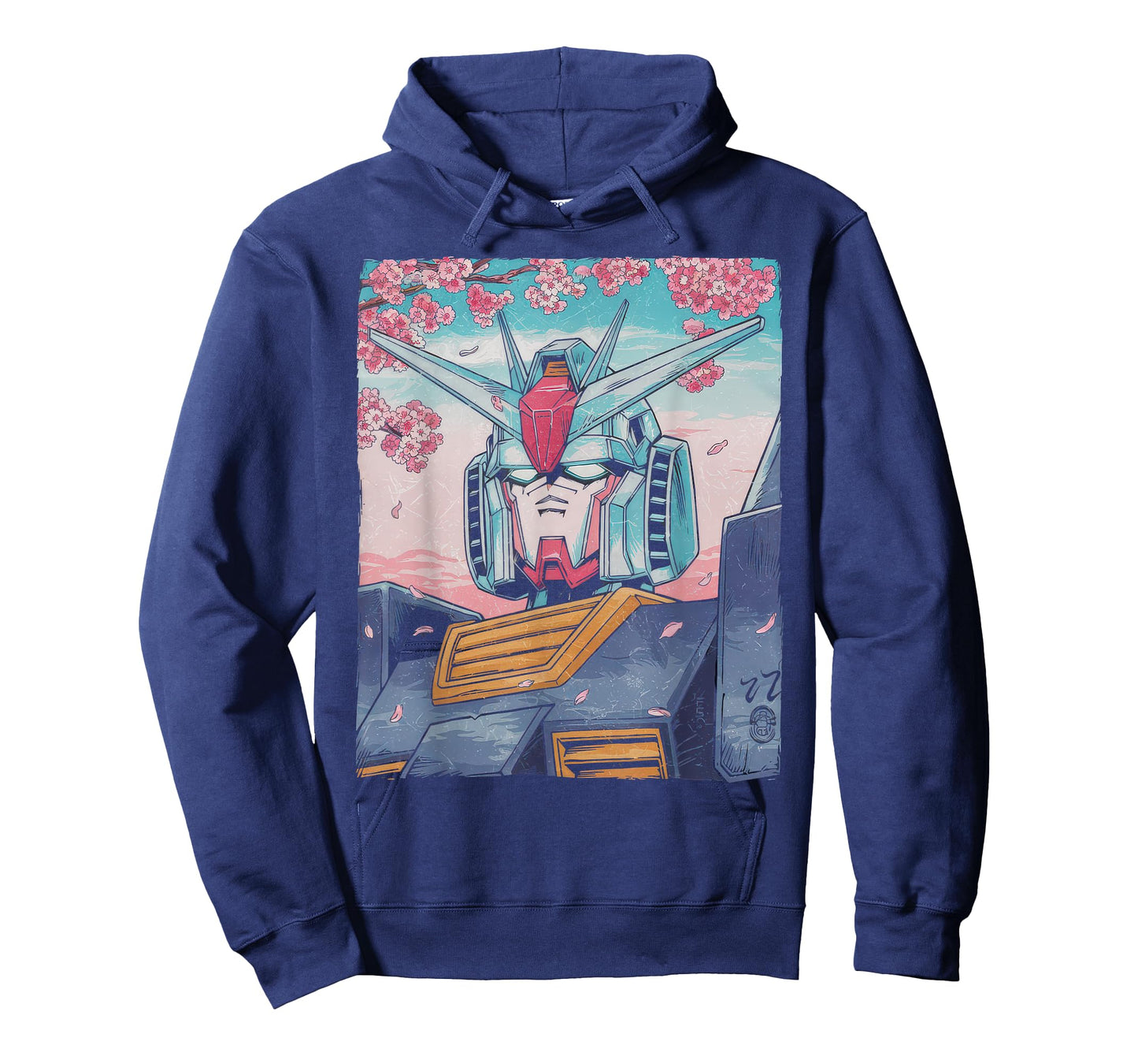 Mecha Tshirt Japanese Mecha Robot Head Anime Art Ukiyo-E T-Shirt