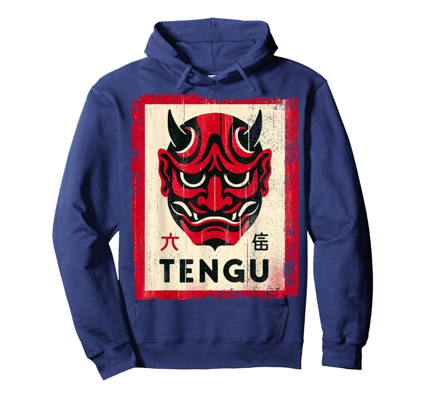 Red Tengu Mask Vintage T-Shirt