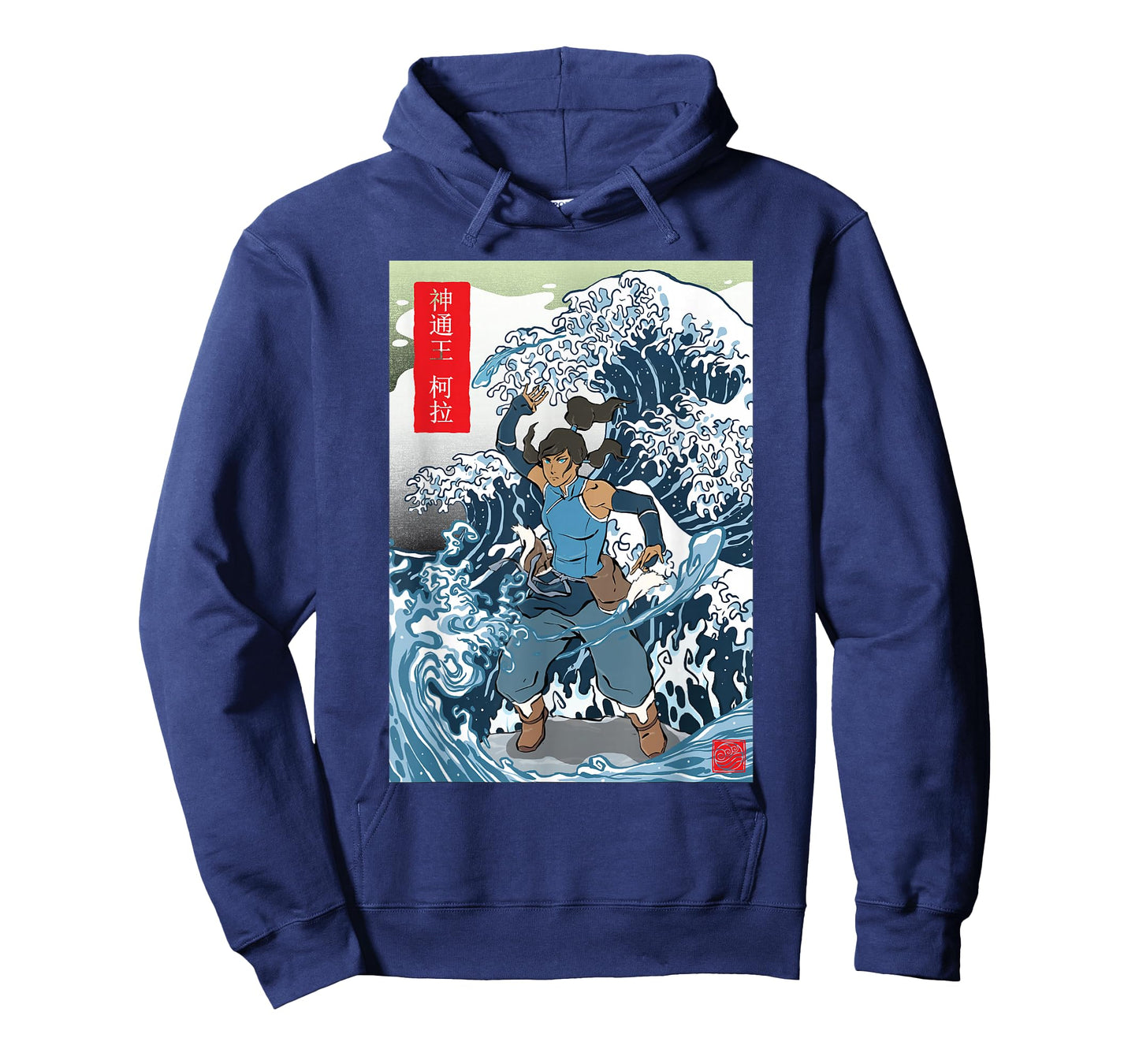 Korra Wave Red Kanji T-Shirt