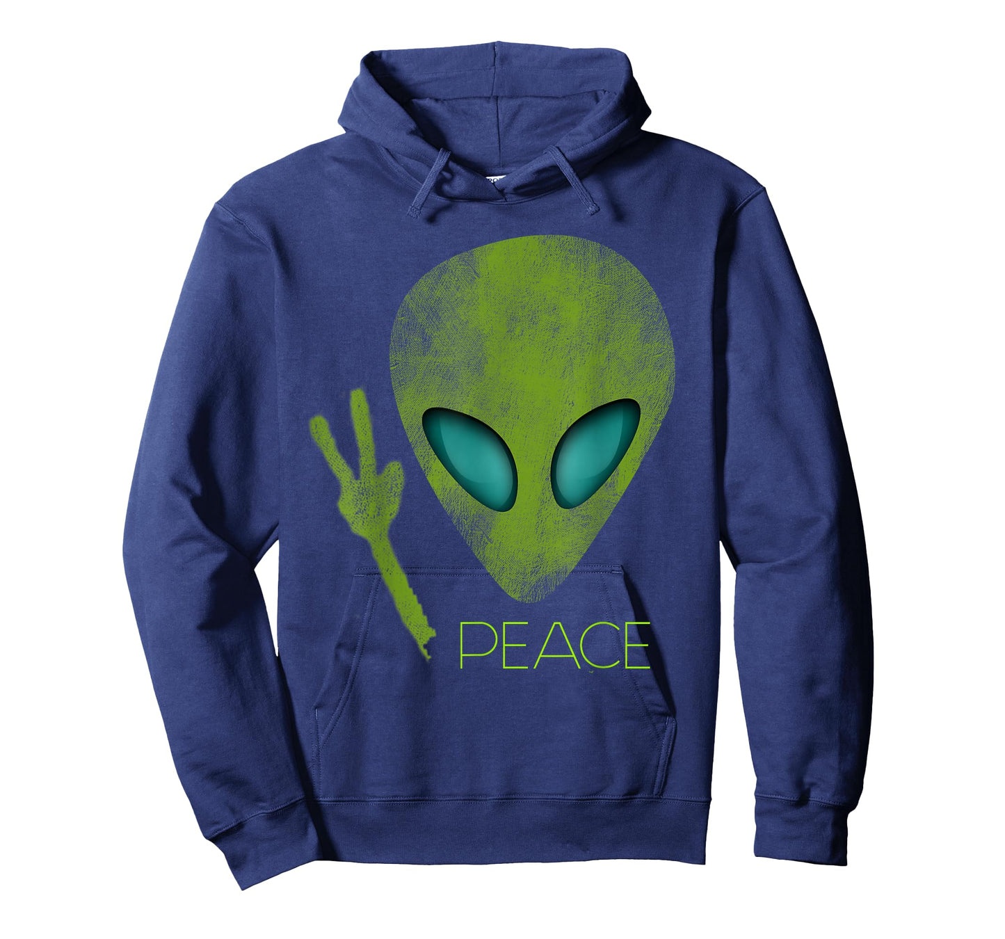 Alien Peace Cool Funny Cute UFO Lover Birthday Gift T-Shirt