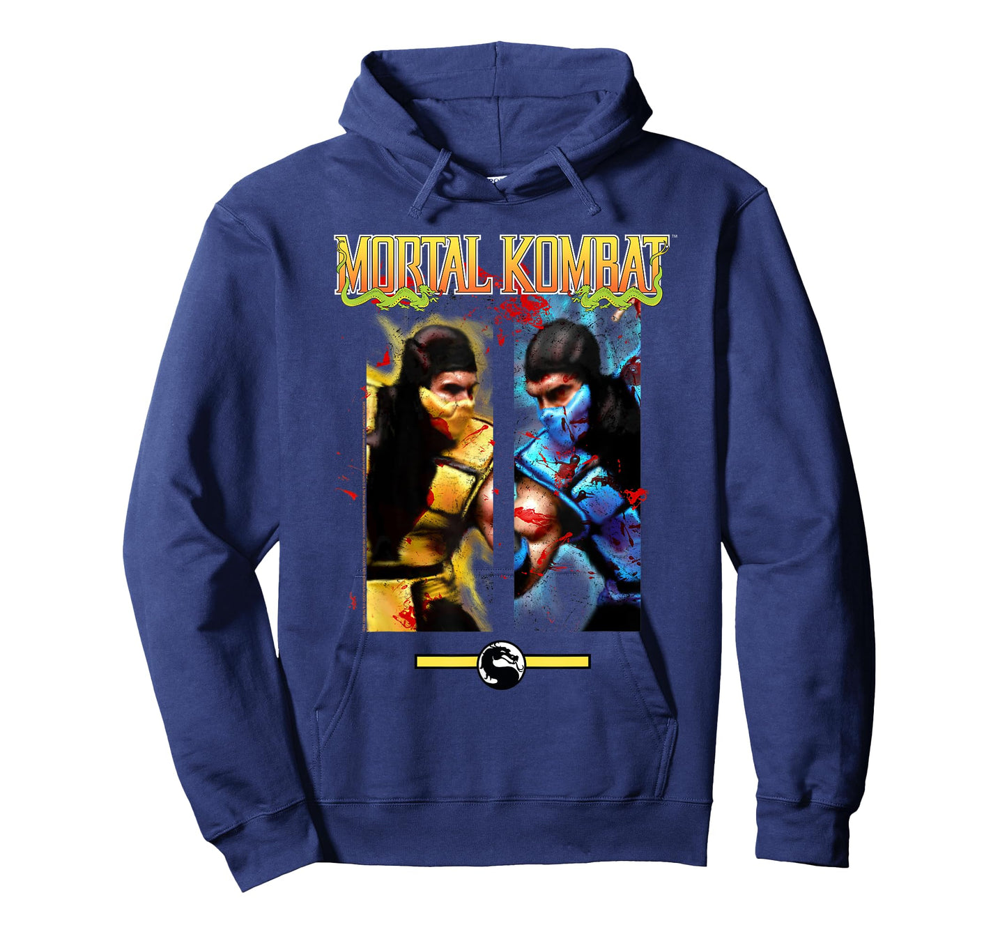 Mortal Kombat Scorpion vs Sub-Zero Face Off Video Game T-Shirt